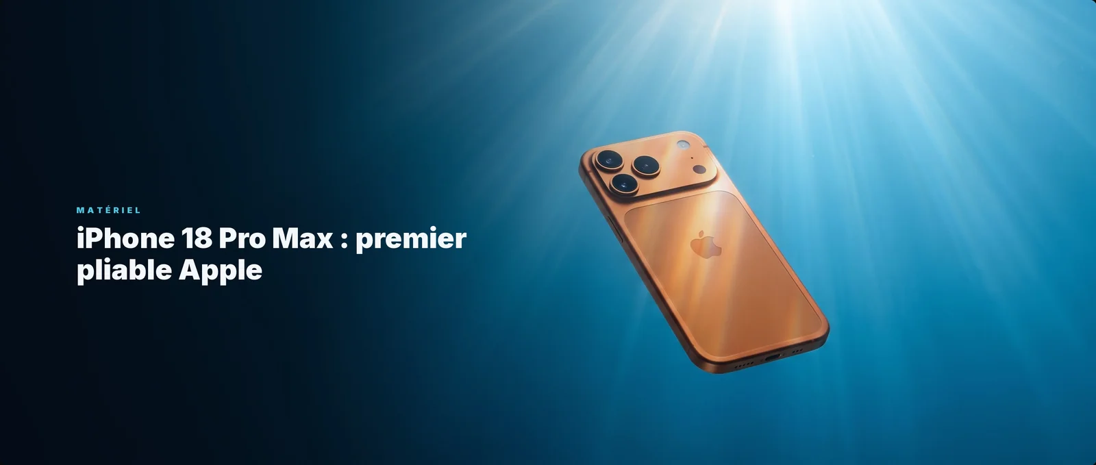 iPhone 18 Pro Max / Pliable