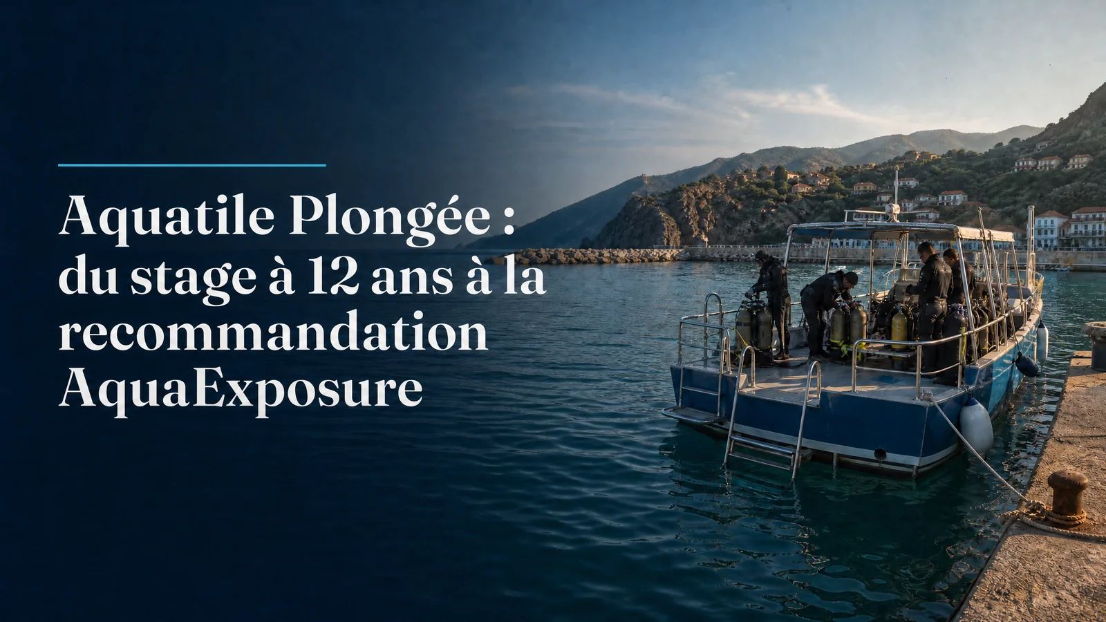 Aquatile Diving: from the 12-year-old course to the recommendation