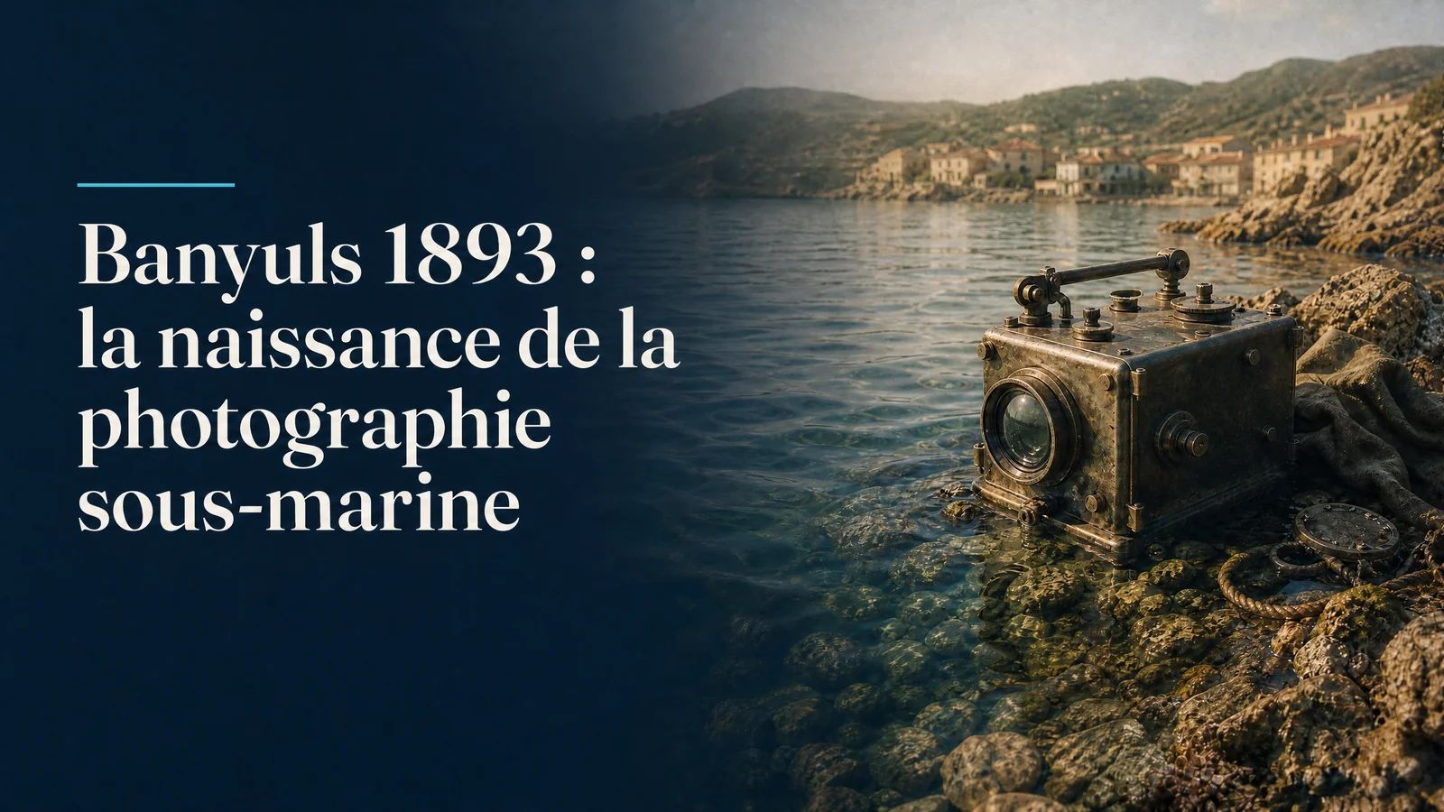 Banyuls, 1893: de plaats waar onderwaterfotografie is ontstaan