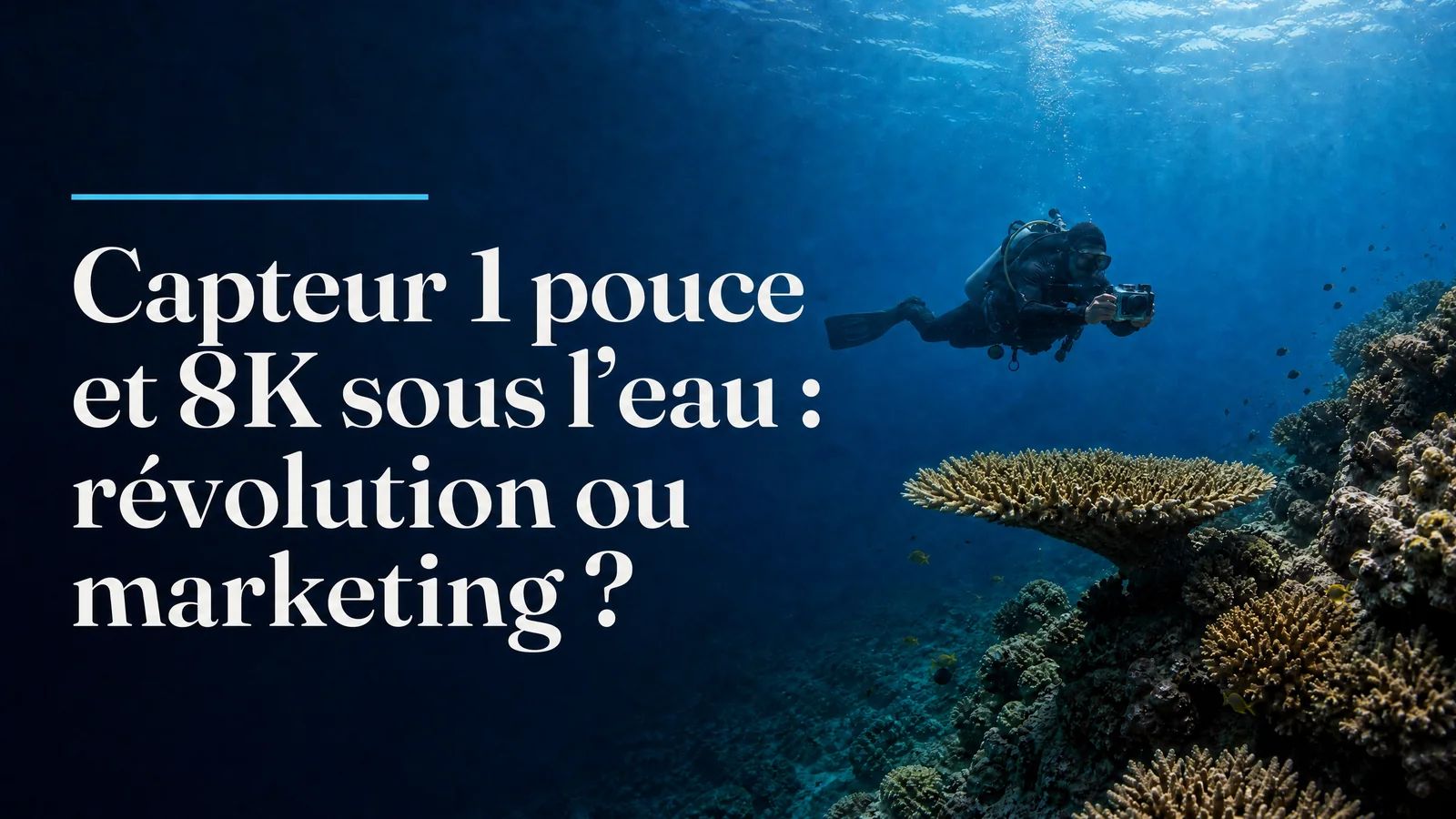 1-Inch Sensor and 8K Underwater: Revolution or Marketing?