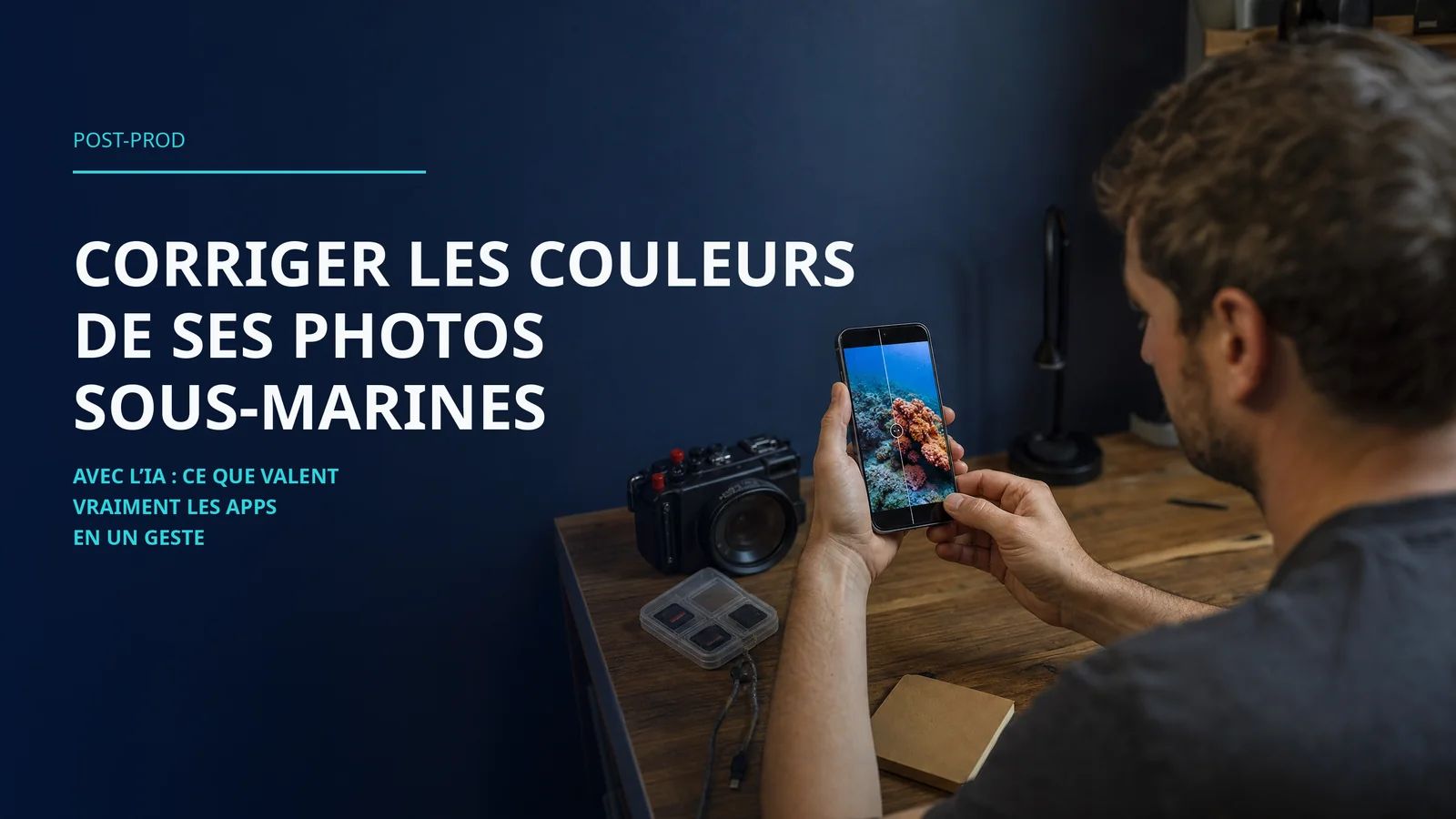 Correcting your underwater photo colours with AI: what the one-tap apps are really worth