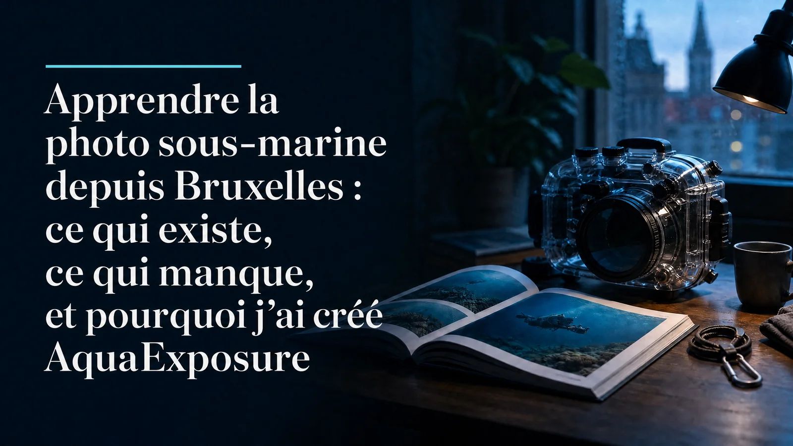 Learning Underwater Photography from Brussels: What Exists, What's Missing, and Why I Created AquaExposure