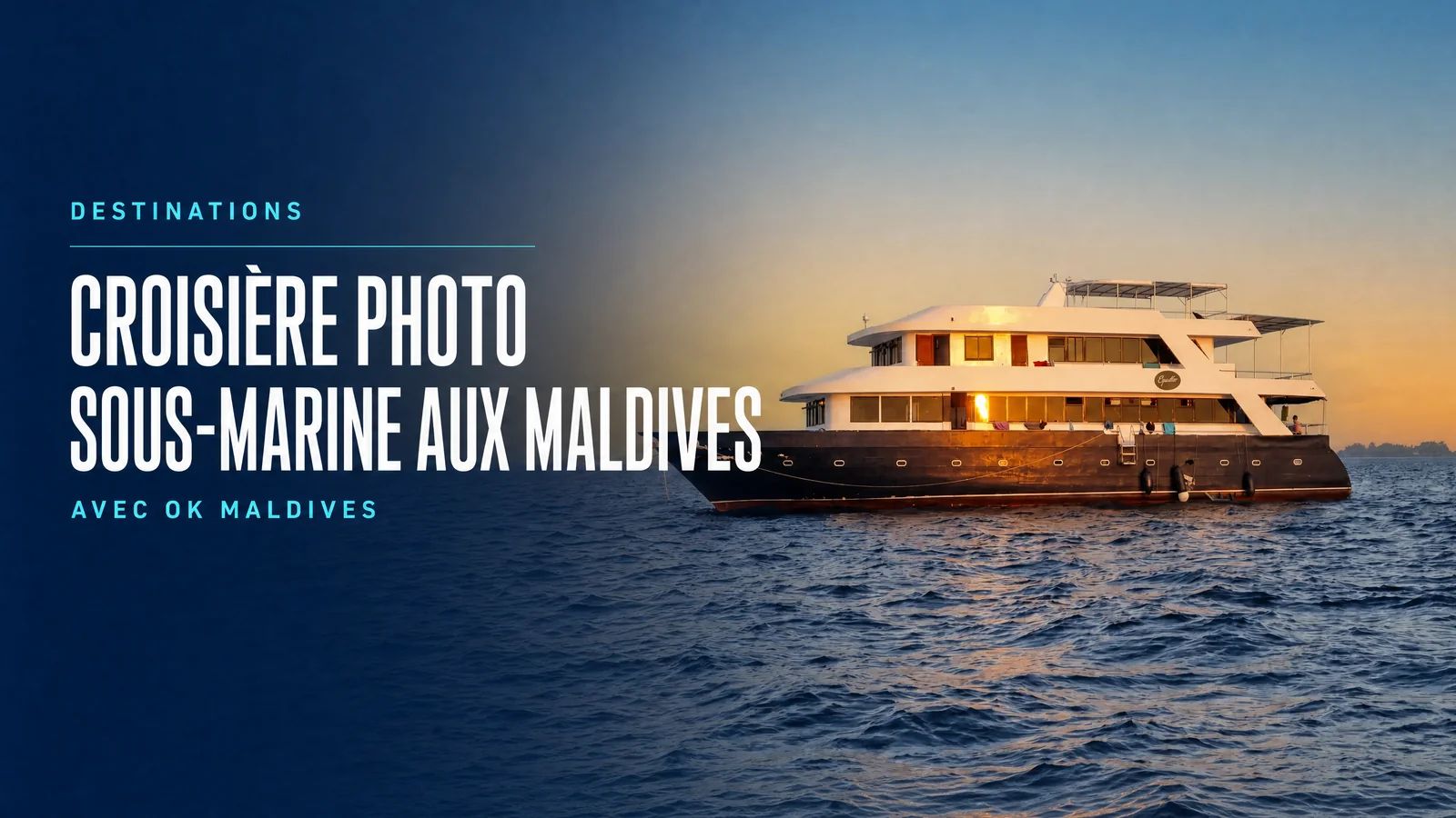 Underwater photo cruise in the Maldives with OK Maldives