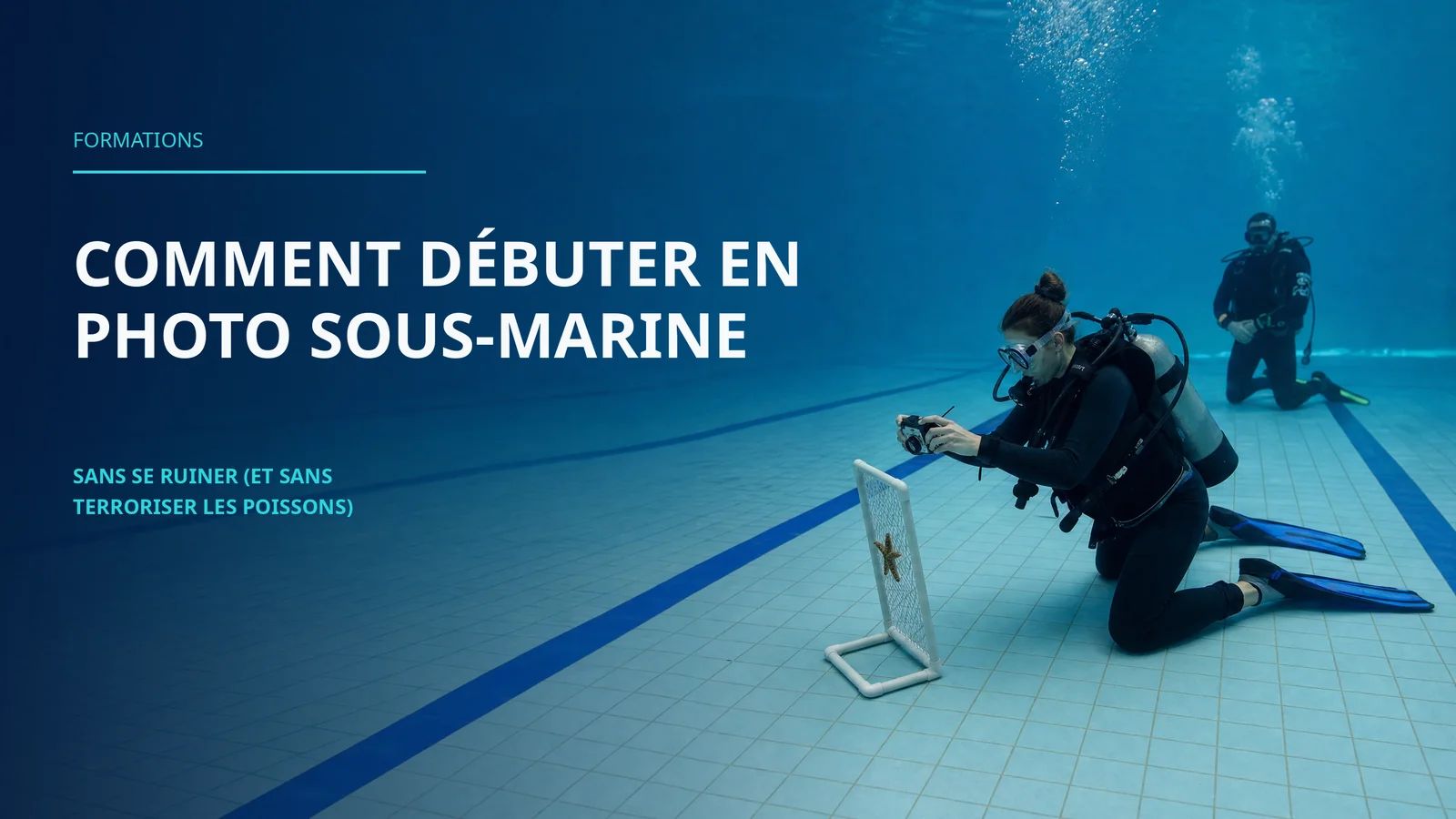 Comment débuter en photographie sous-marine sans se ruiner (et sans terroriser les poissons)