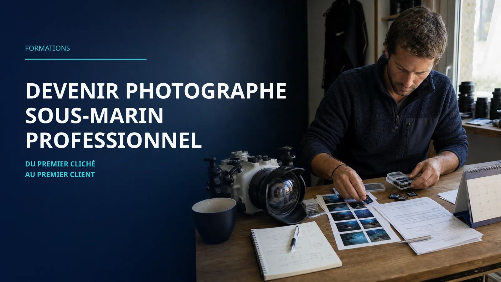 Devenir Photographe Sous-Marin Professionnel : Le Parcours Honnête du Premier Cliché au Premier Client
