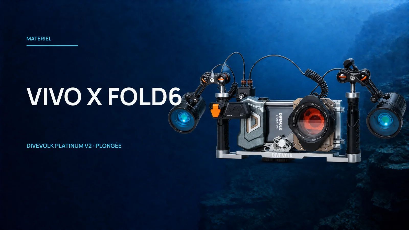 DiveVolk et le vivo X Fold6 : le premier smartphone pliable qui plonge