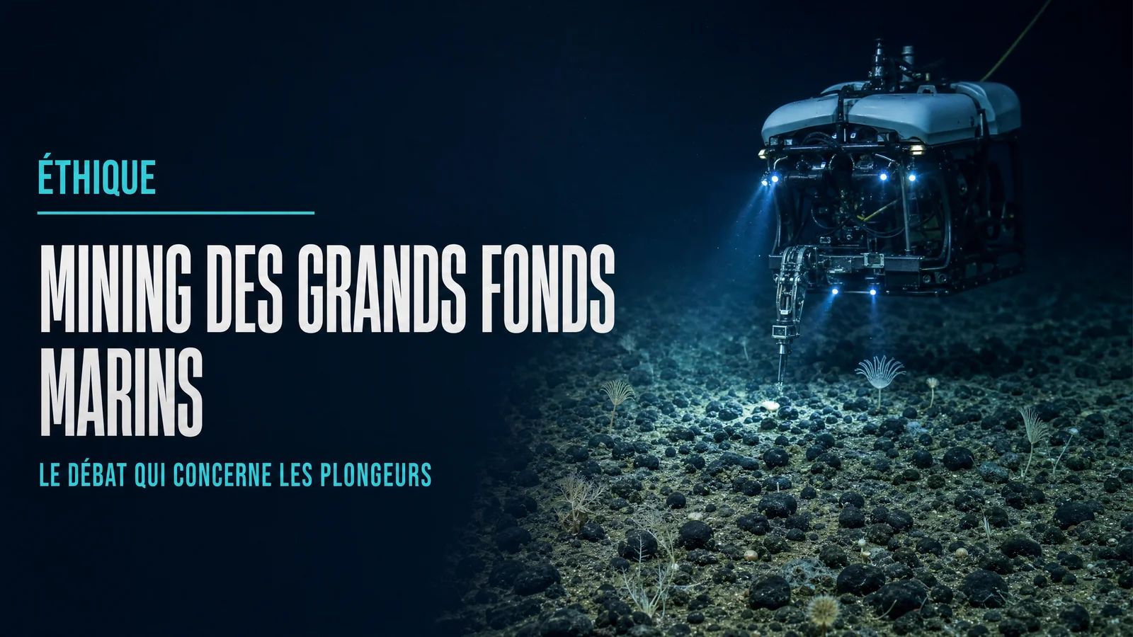 Deep-Sea Mining: The Debate That Concerns Divers