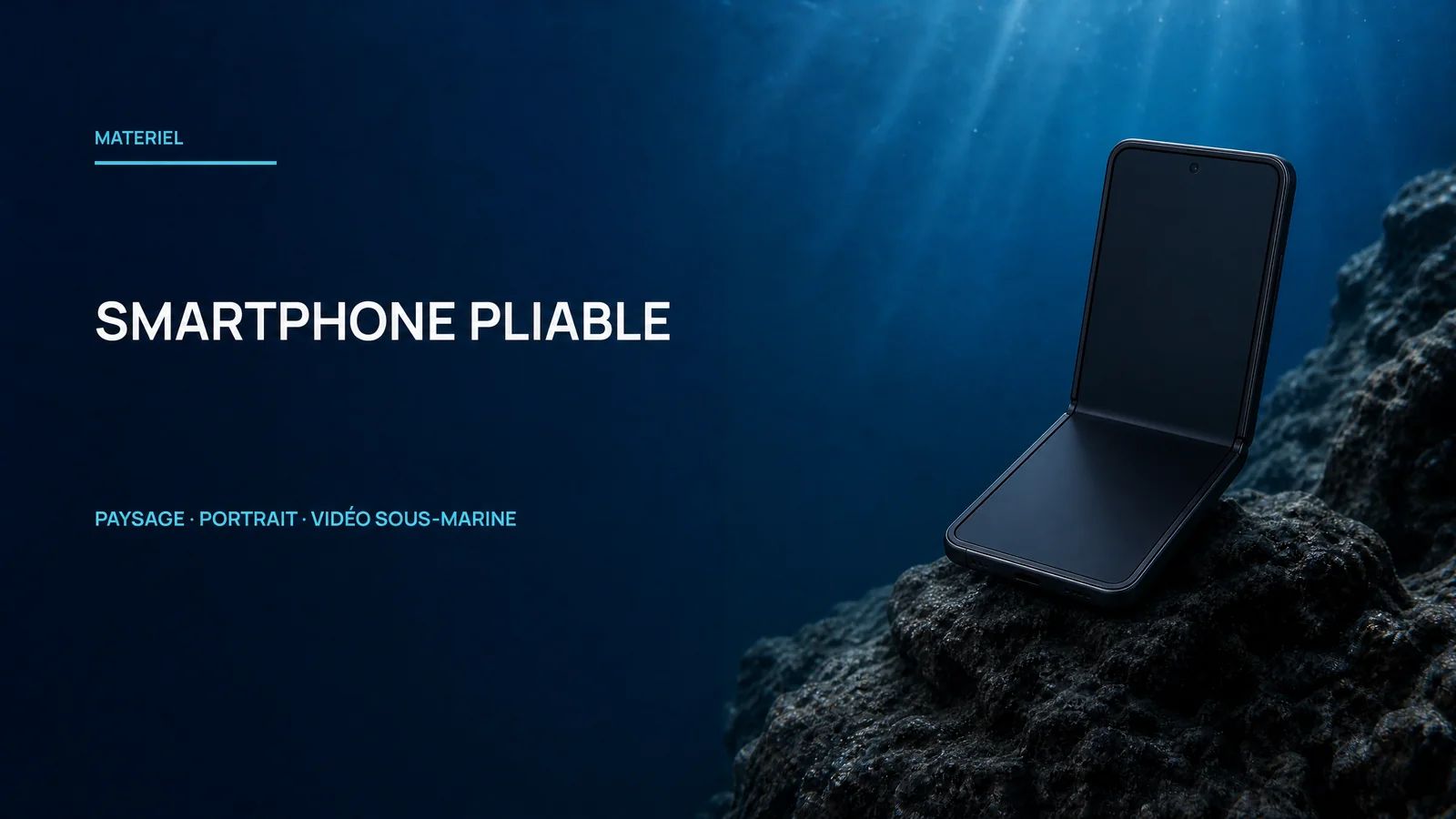 Portrait ou paysage sous l'eau : pourquoi le smartphone pliable relance la question du format