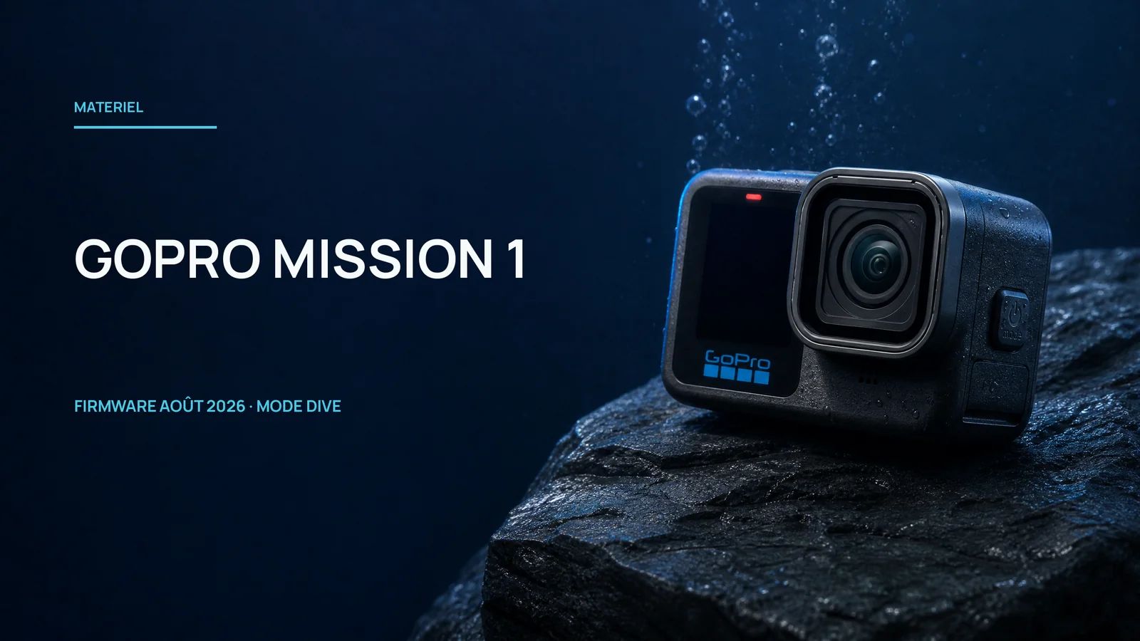 GoPro Mission 1 : le firmware d'août muscle le mode Dive, plus deux accessoires qui ne plongent pas