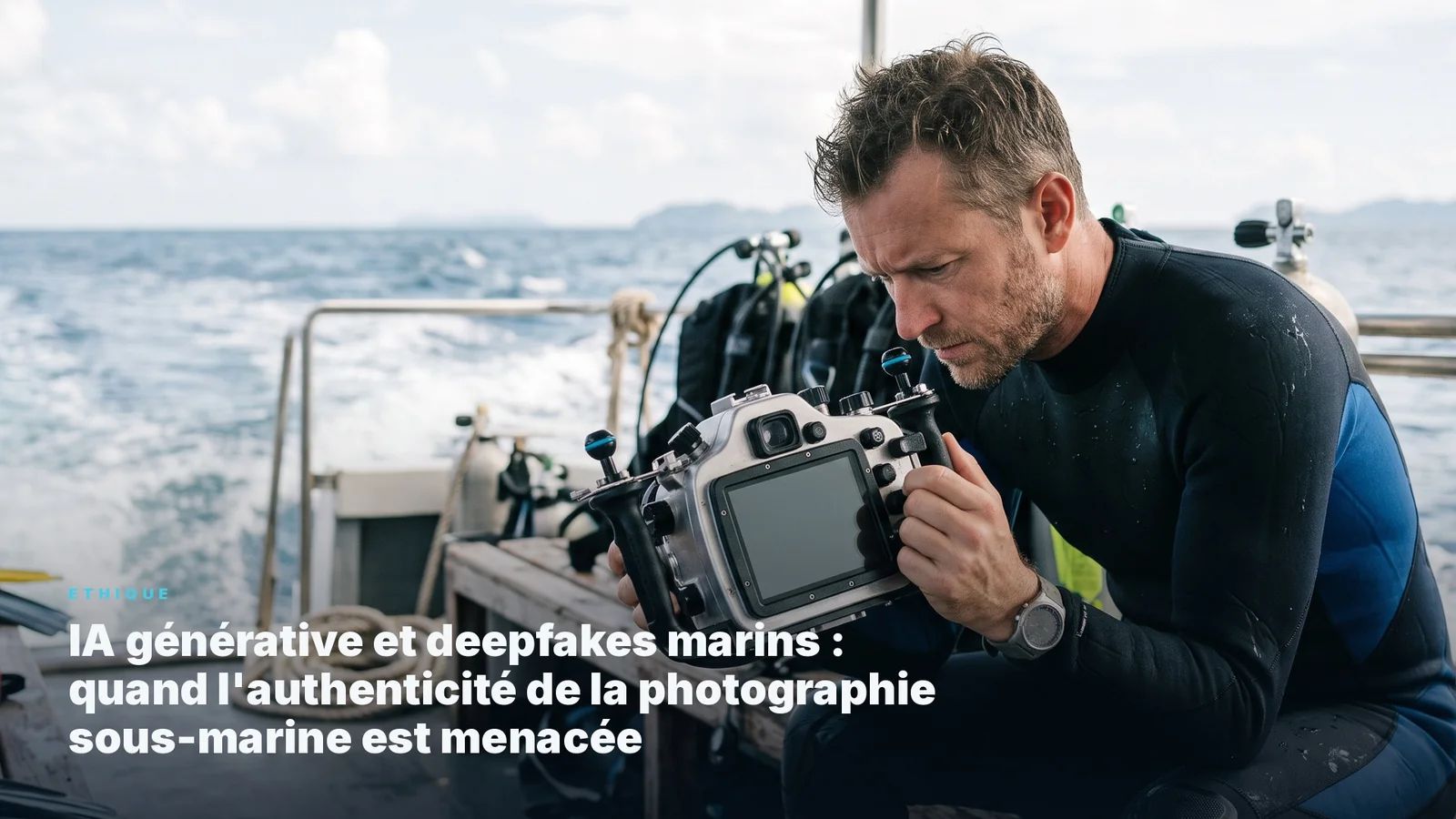Generatieve AI en oceaan-deepfakes: wanneer de authenticiteit van onderwaterfotografie bedreigd wordt
