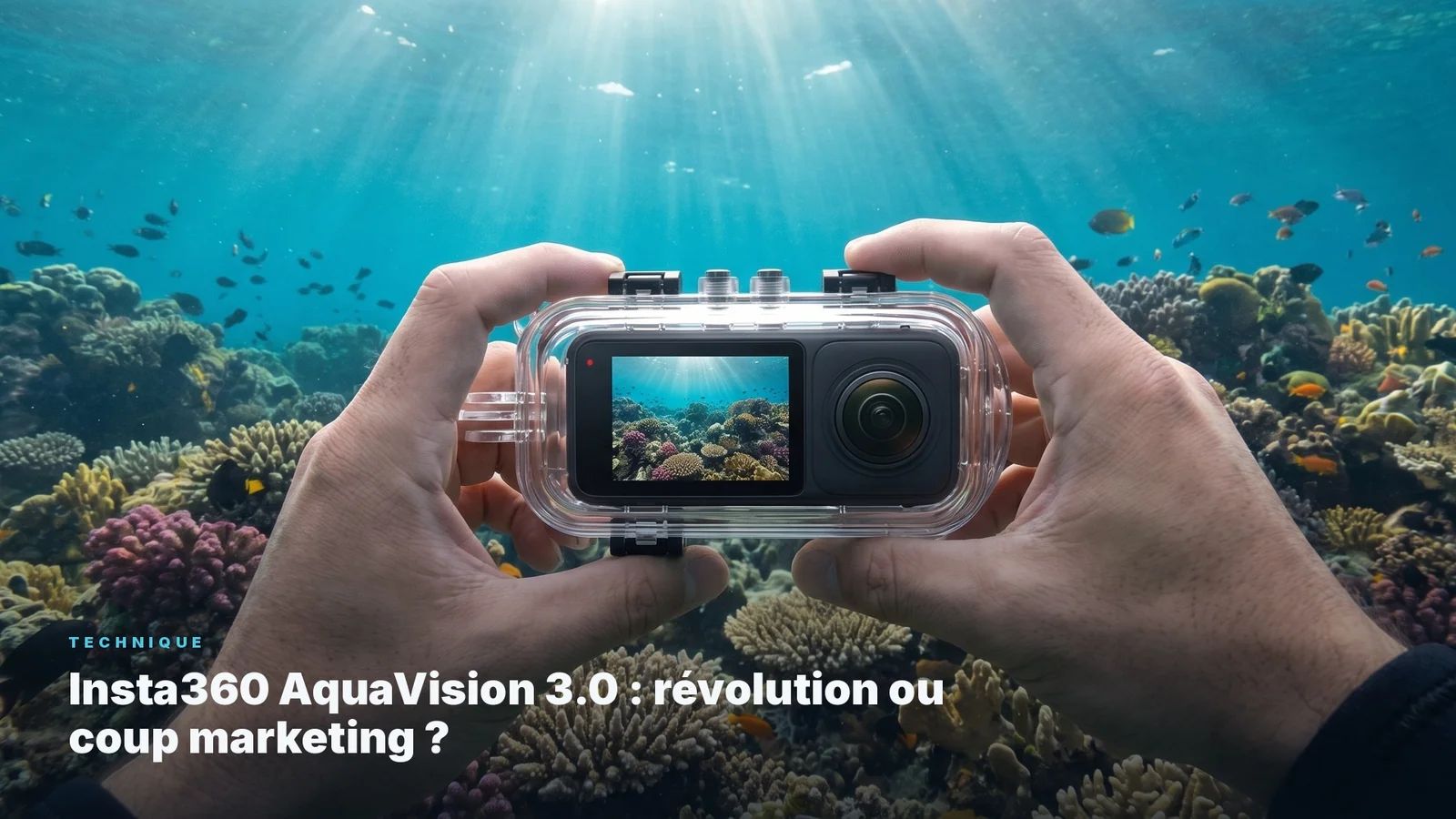 Insta360 AquaVision 3.0: revolutie of marketingzet?