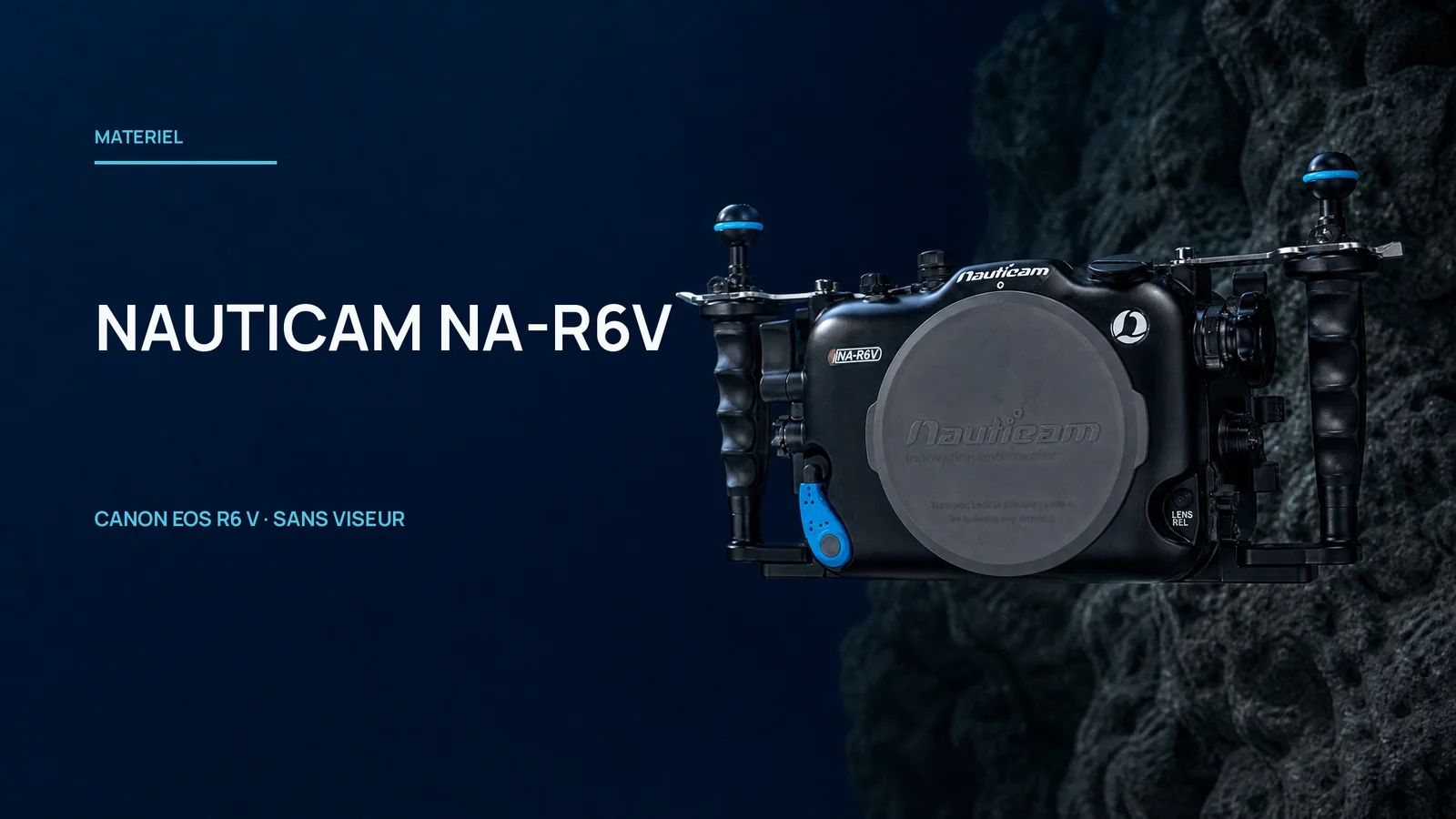 Nauticam NA-R6V : le caisson pour le Canon EOS R6 V, pensé sans viseur