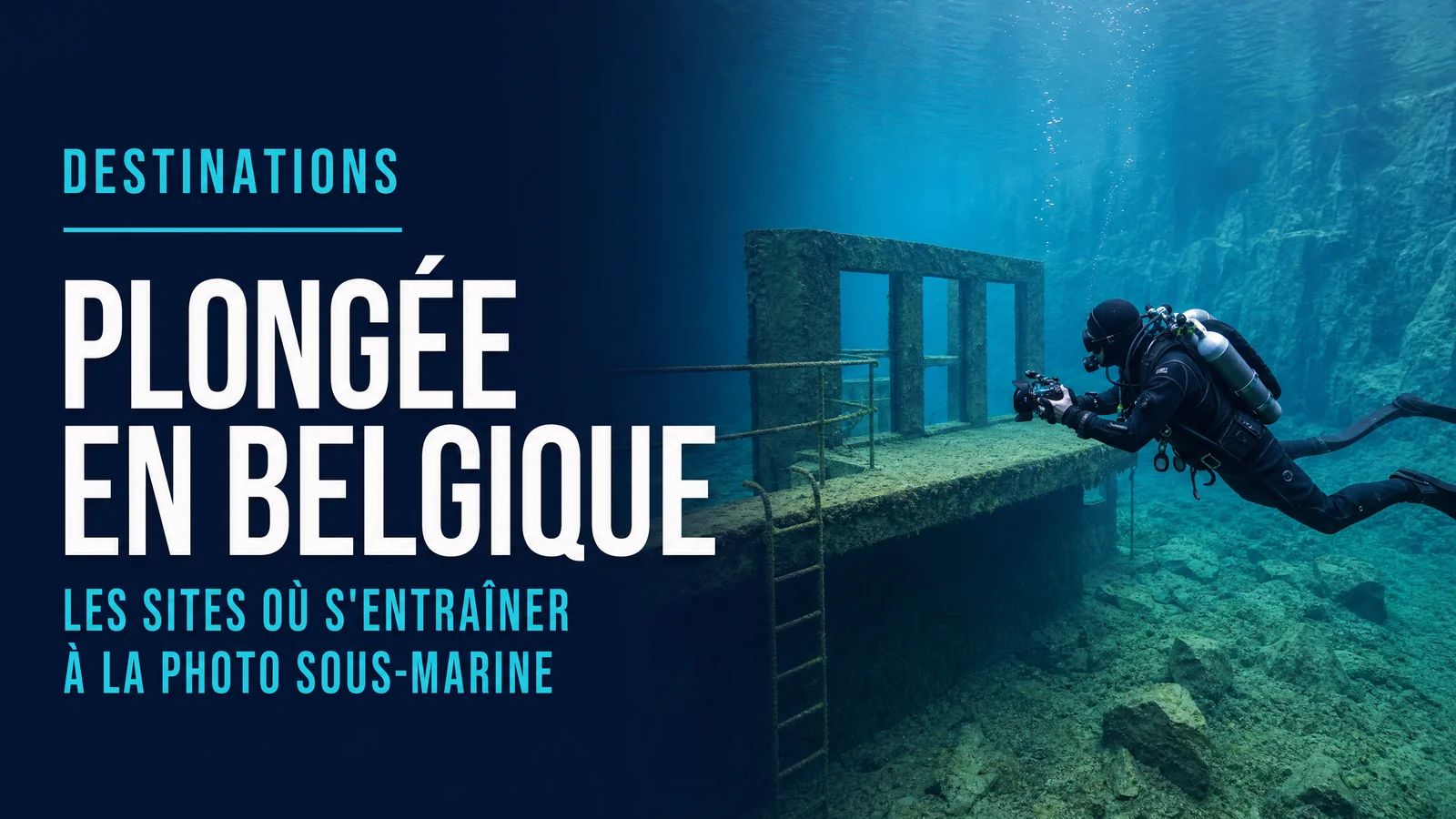 Diving in Belgium : The Best Sites to Train for Underwater Photography