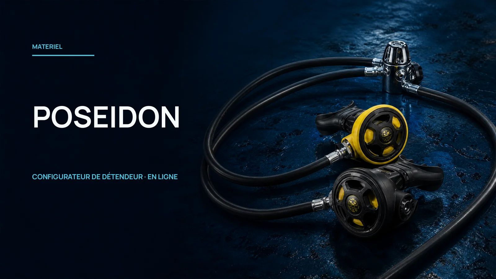 Poseidon lance un configurateur de détendeur en ligne : comment bien l'utiliser avant d'acheter