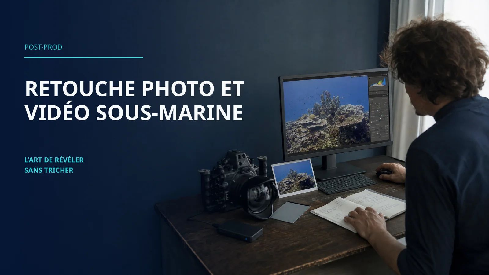 Retouche Photo et Vidéo Sous-Marine : L'Art de Révéler Sans Tricher