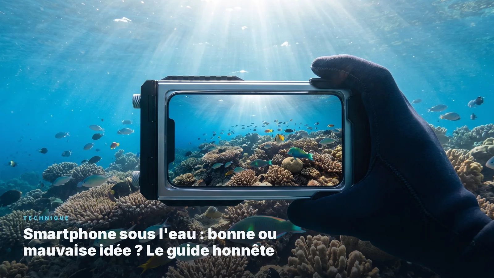 Smartphone underwater: good or bad idea? The honest guide