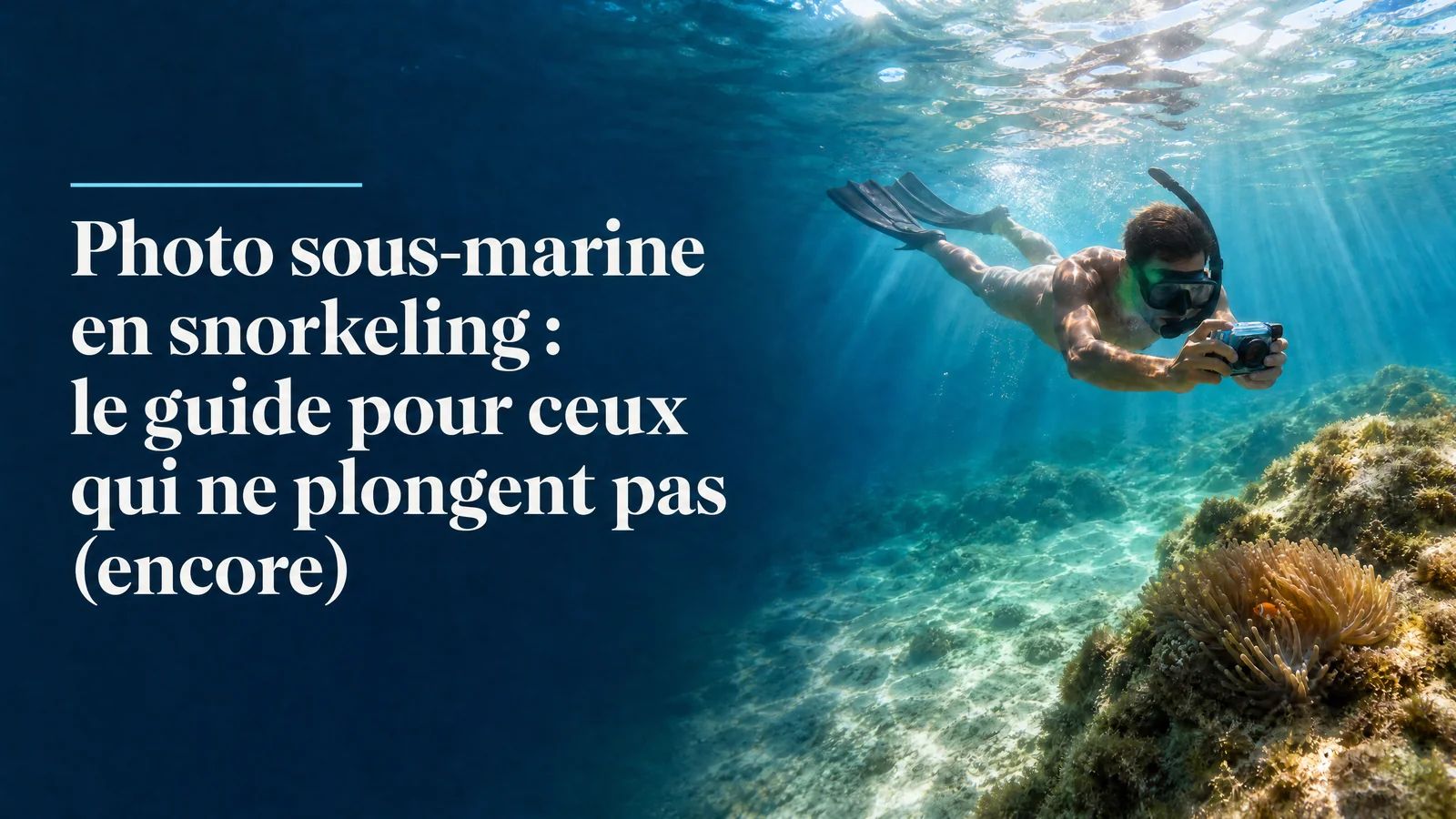 Snorkeling Underwater Photography: A Guide for Beginners