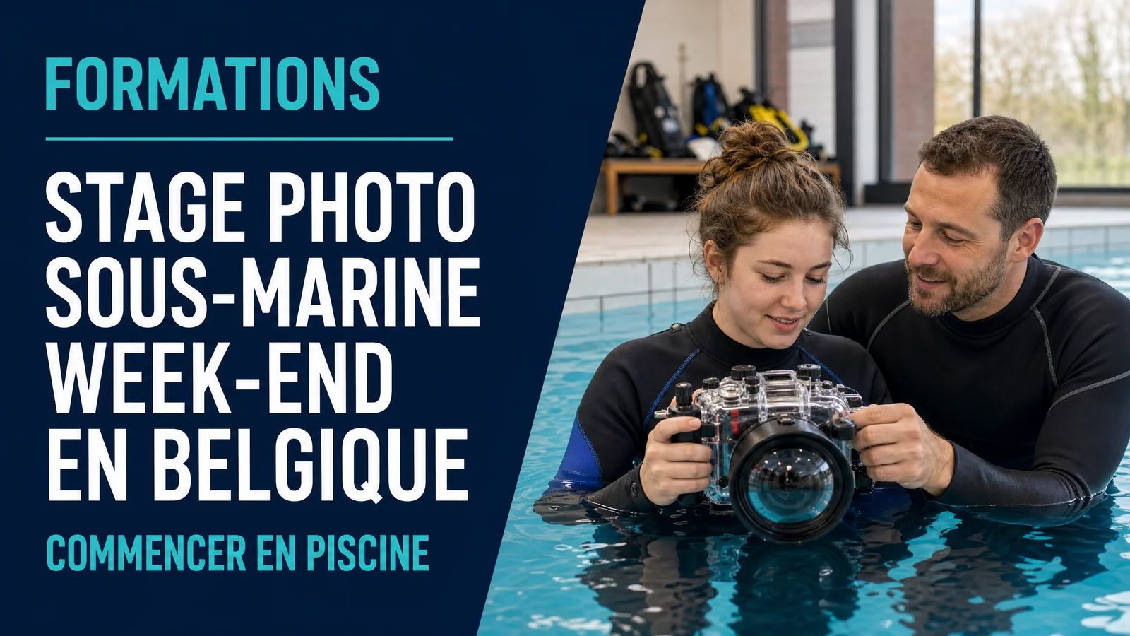 Weekend Underwater Photography Training in Belgium: Why Start in a Pool