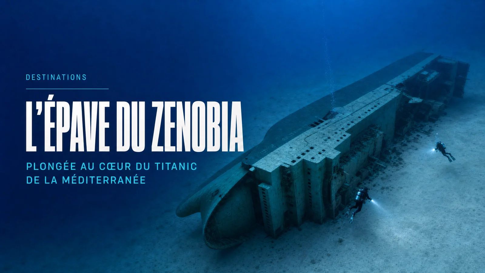 L'épave du Zenobia : plongée au cœur du Titanic de la Méditerranée