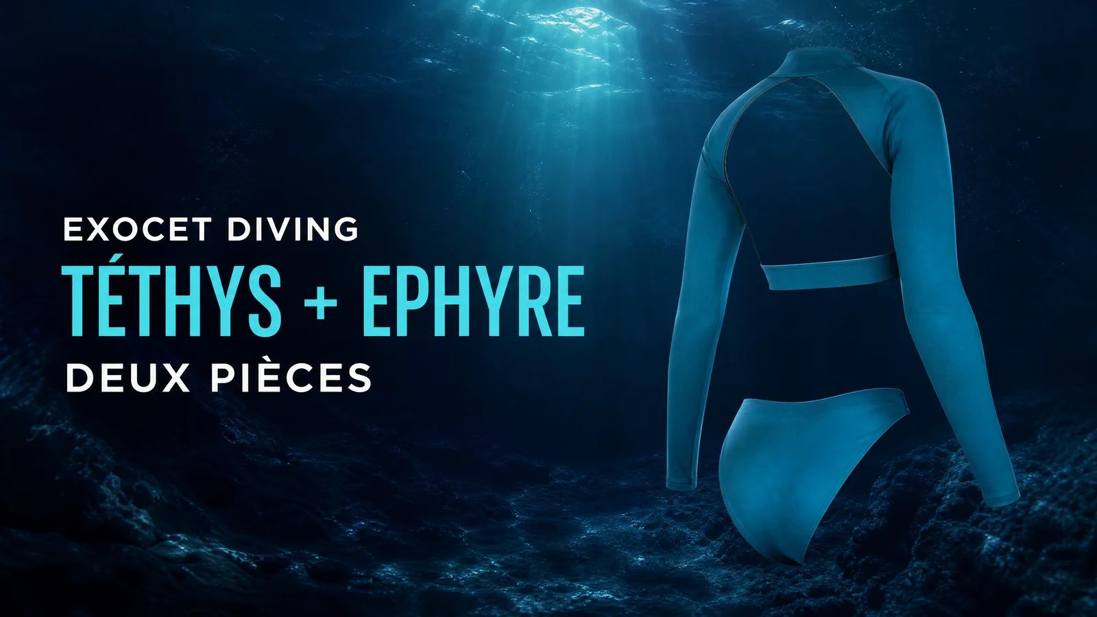 EXOCET Diving Téthys + Ephyre Maillot technique deux pièces