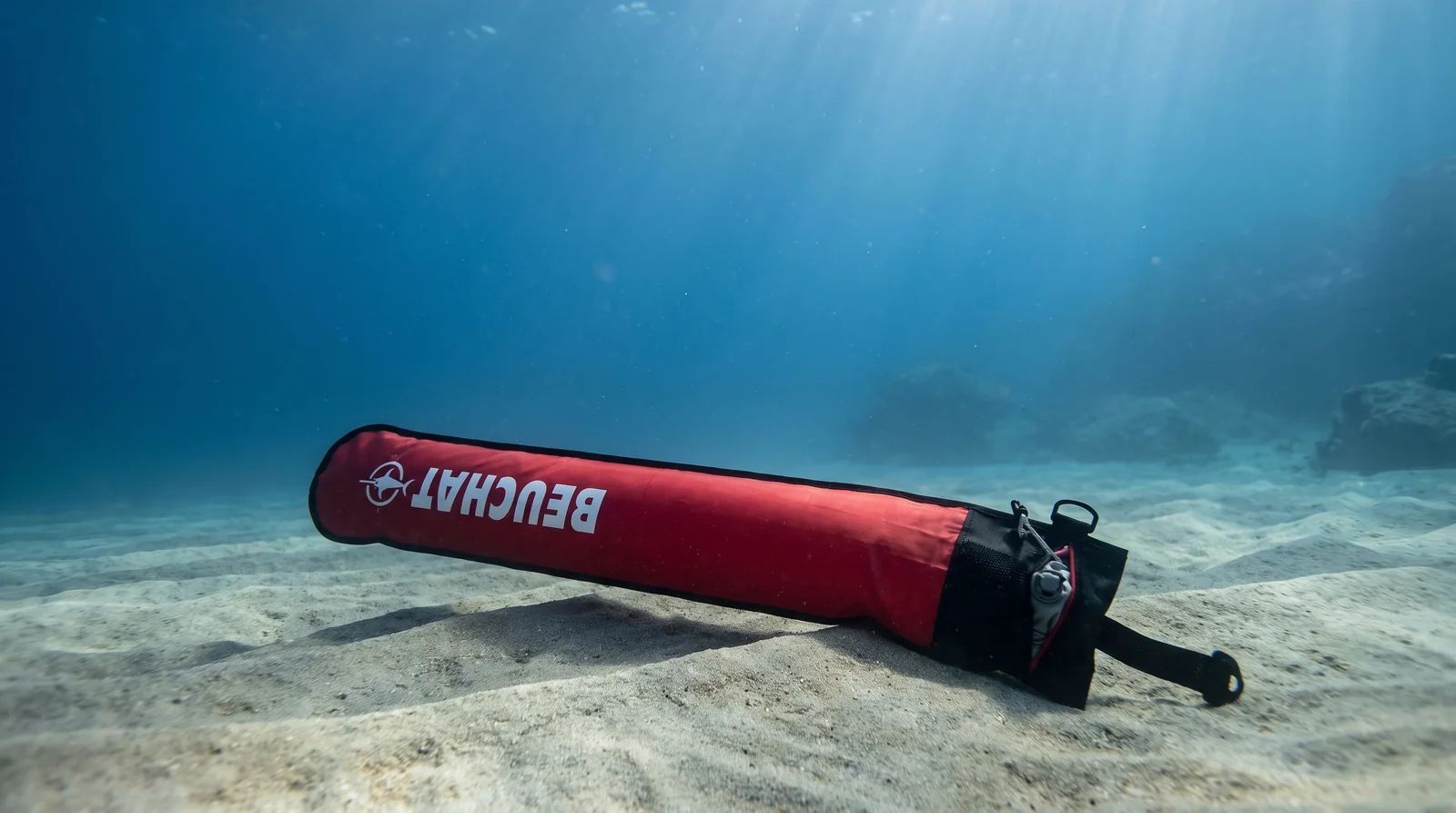 Beuchat Parachute Stop 9.5L smb deco buoy : test, visibilité et avis parachute DSMB (2026)
