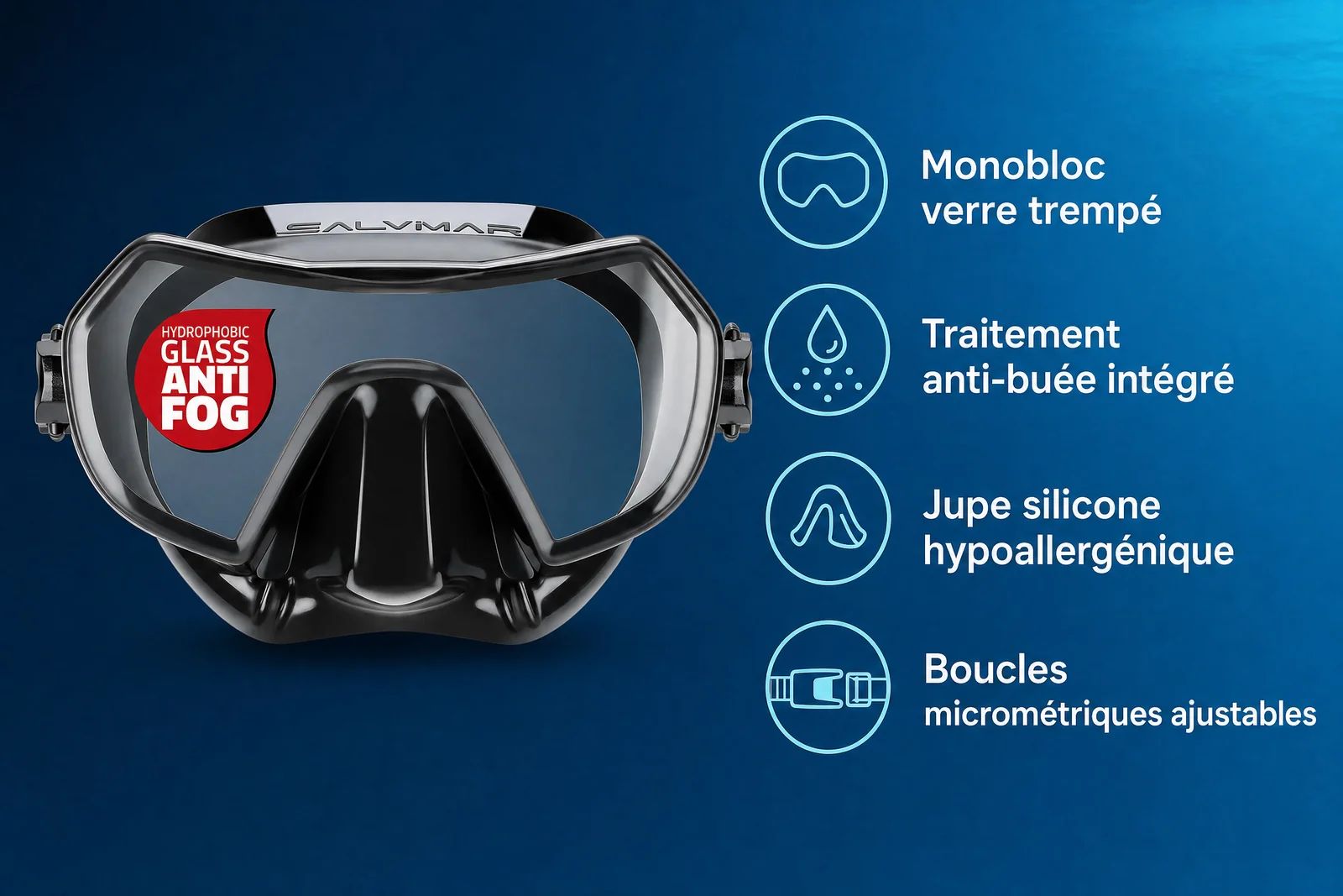 Masque Salvimar Endless Anti-Fog : Avis et Analyse Documentaire