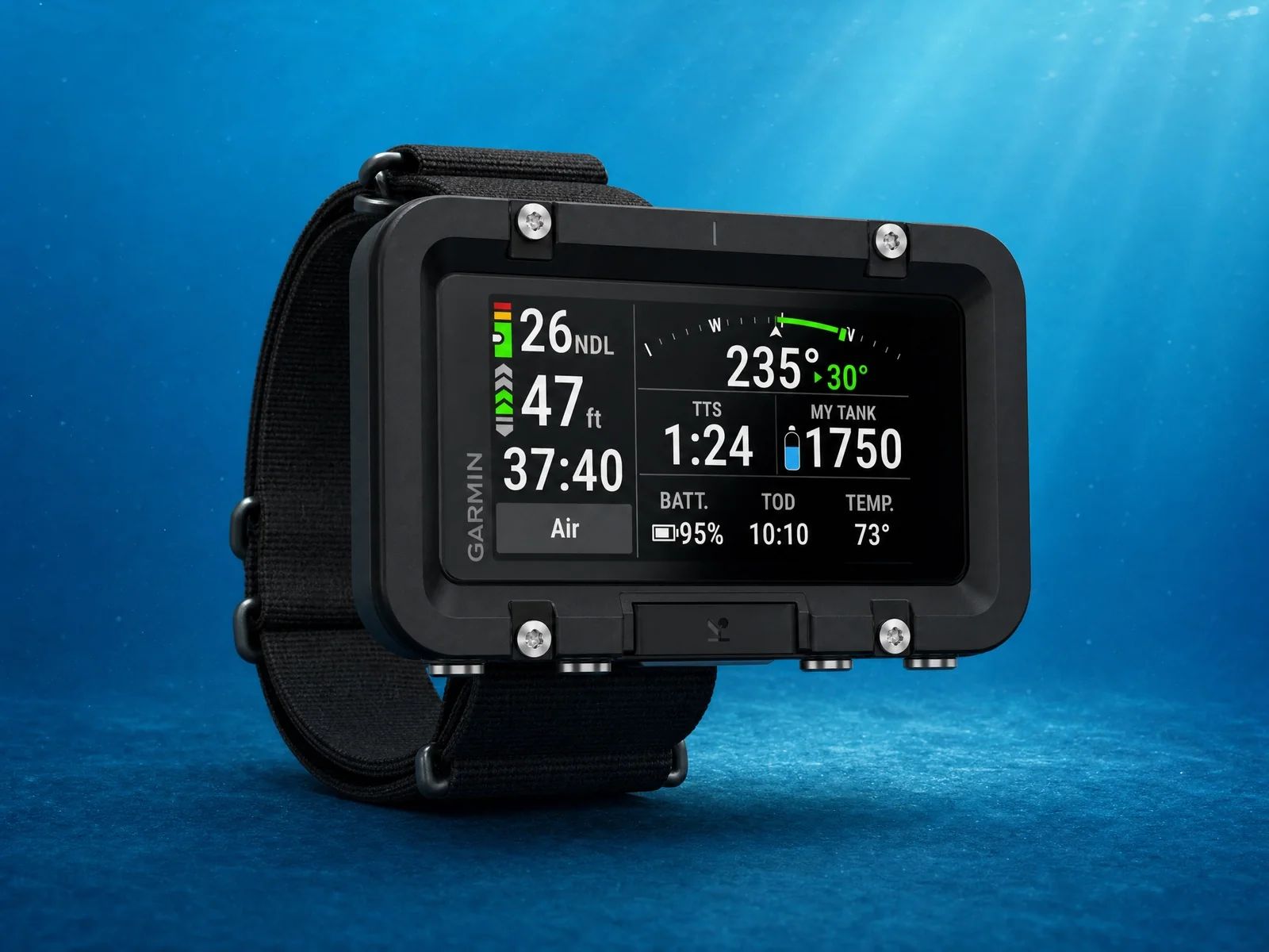 Test du Garmin Descent X50i : L'ordinateur à grand écran conçu pour l'exploration technique