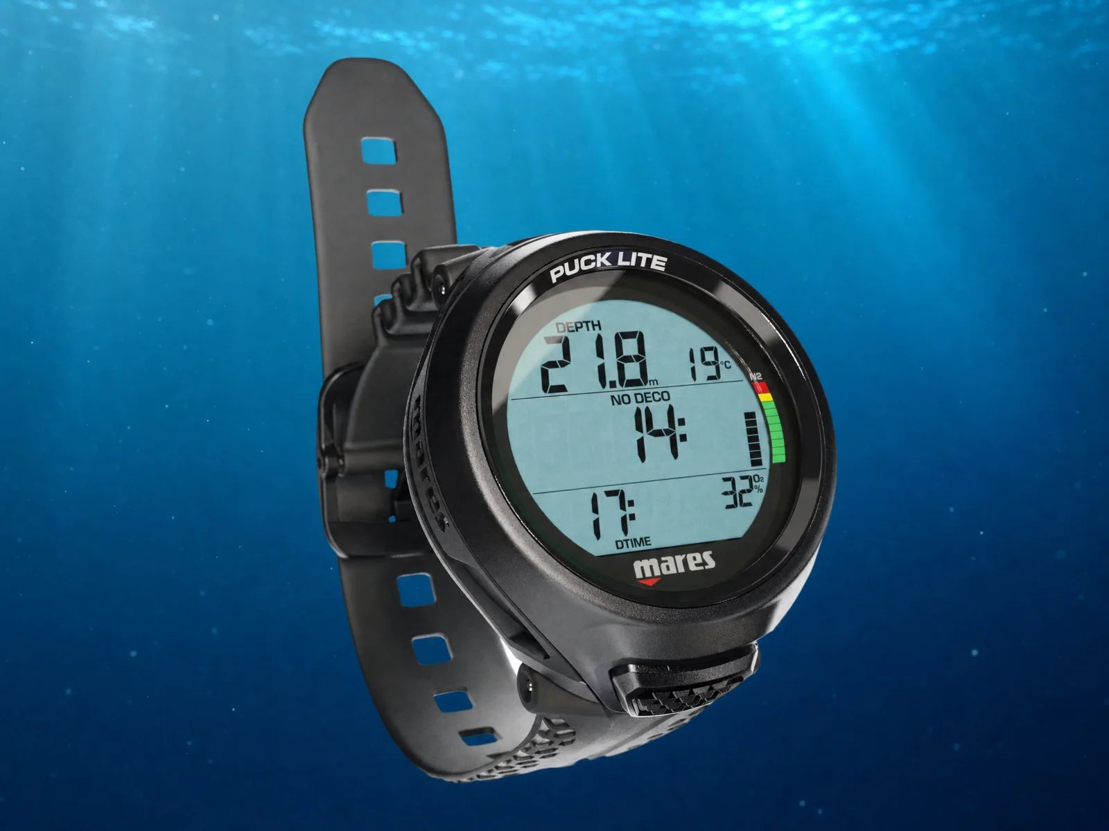 Test Mares Puck Lite : l'ordinateur Bluetooth abordable pour débuter
