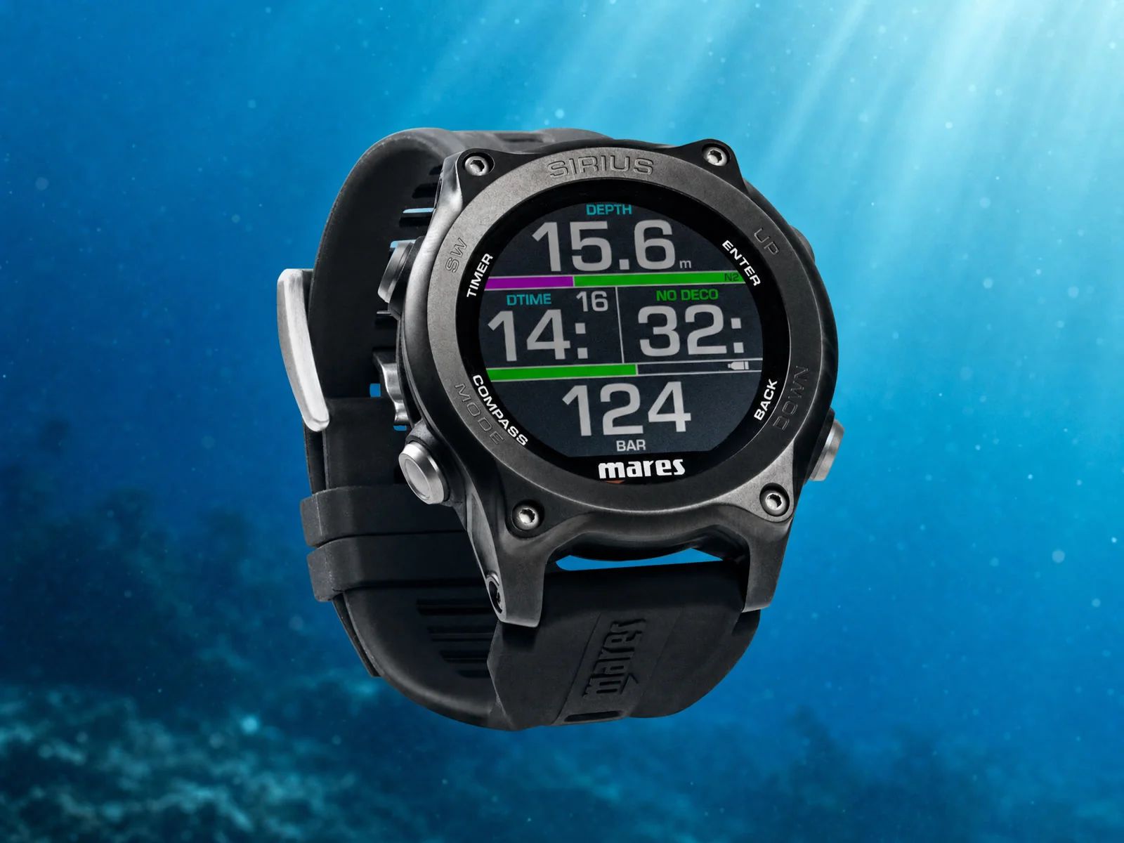 Test Mares Sirius : L'ordinateur de plongée montre Tek et Loisir