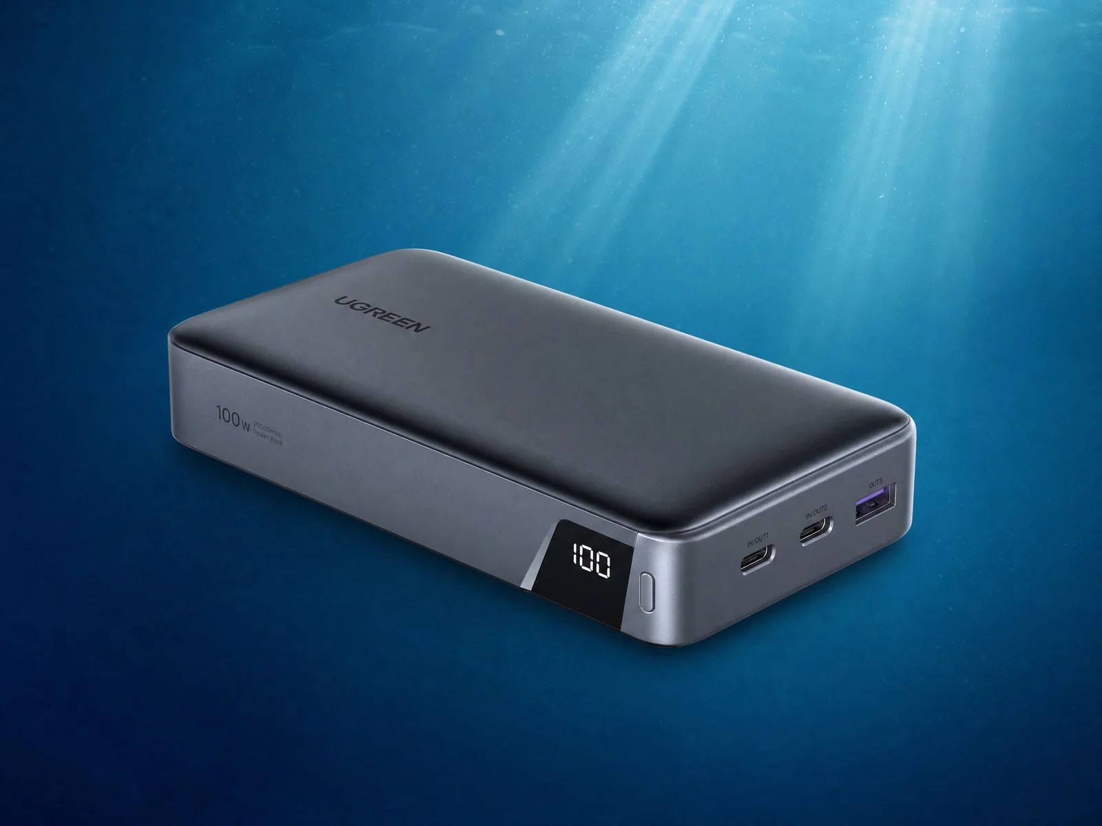 Ugreen Nexode 100W 20000mAh: compacte kracht voor de reizende fotograaf.