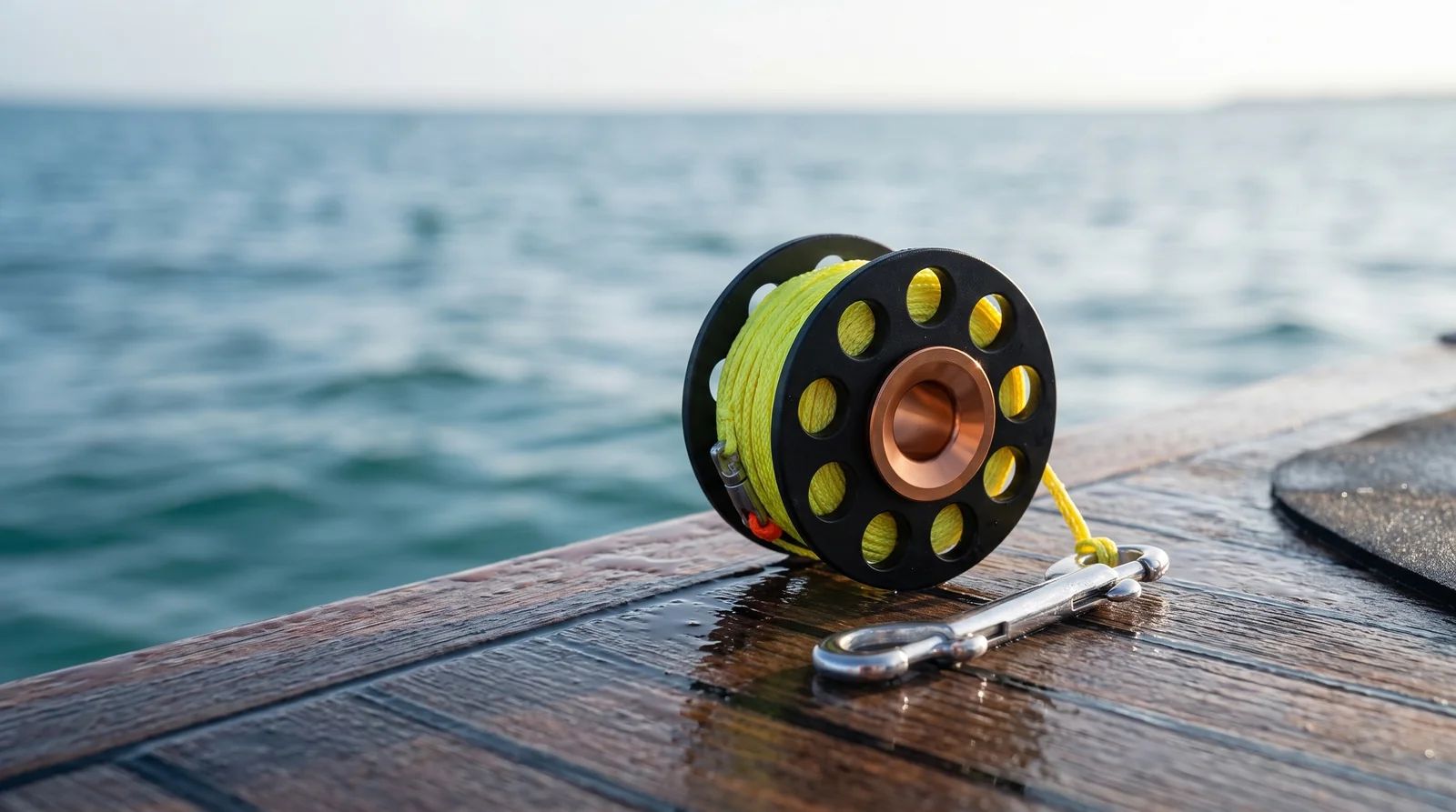 Tecline Spool with rotating shaft/swivel and carabiner - 30m: review, features, and diving experience (2026)