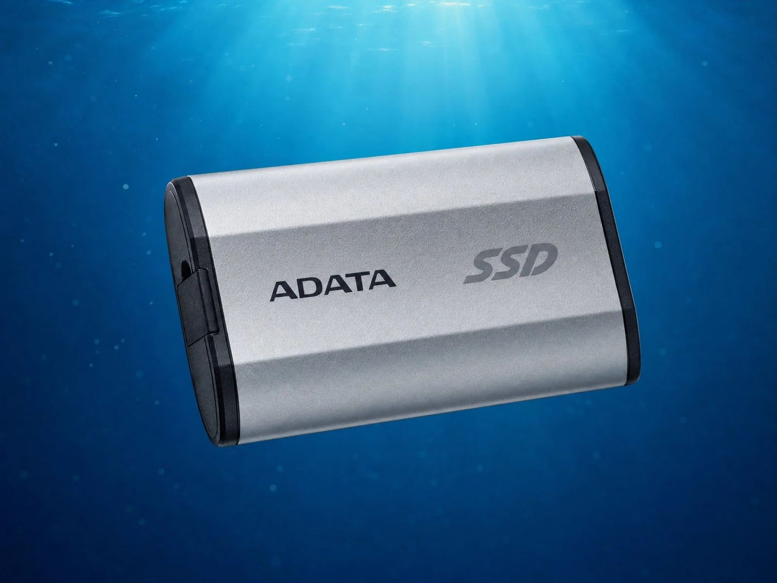 ADATA SD810: An IP68-rated external SSD to protect your diving photos.