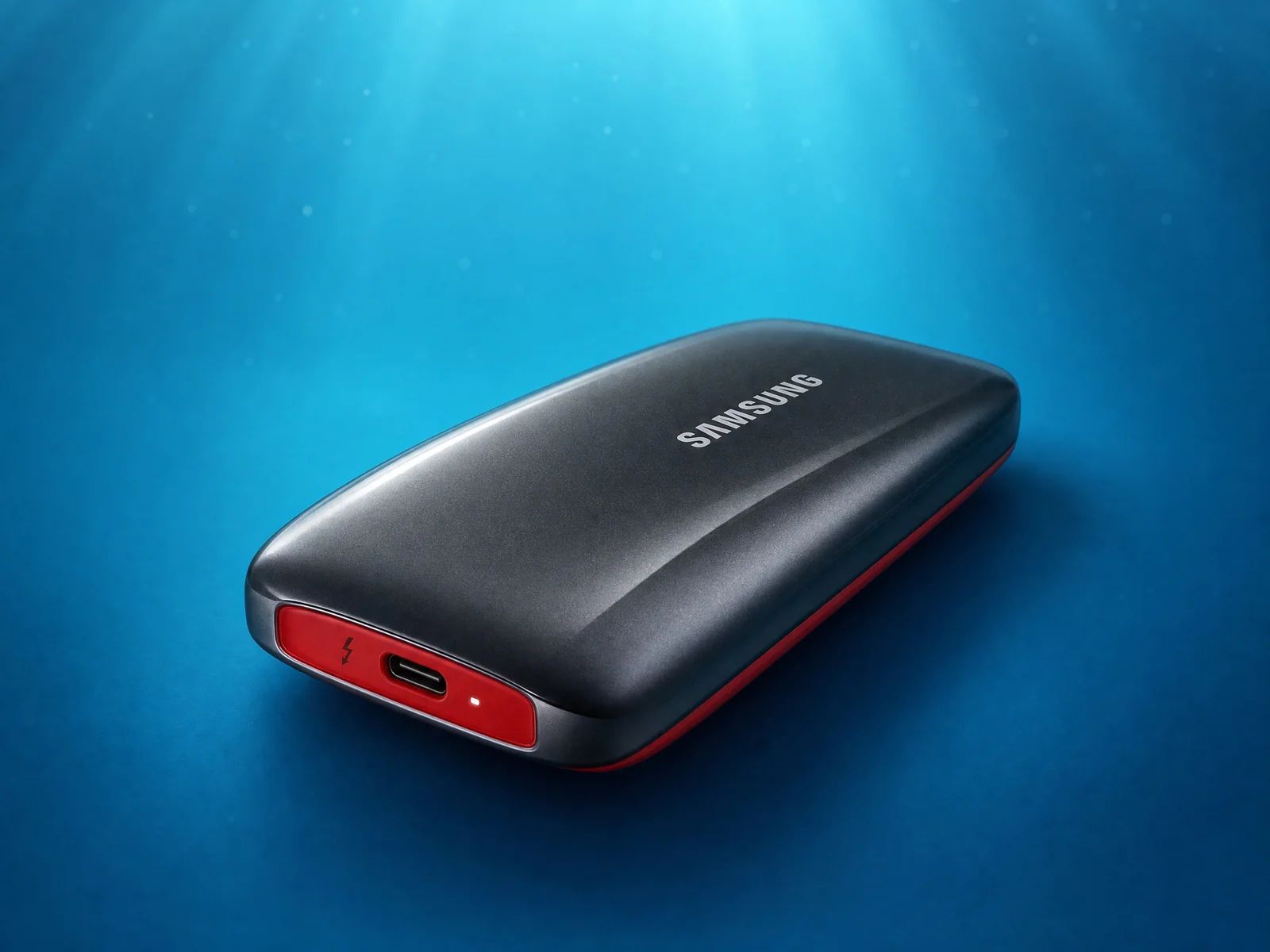 Samsung X5: The raw power of Thunderbolt 3 for mobile video editing.