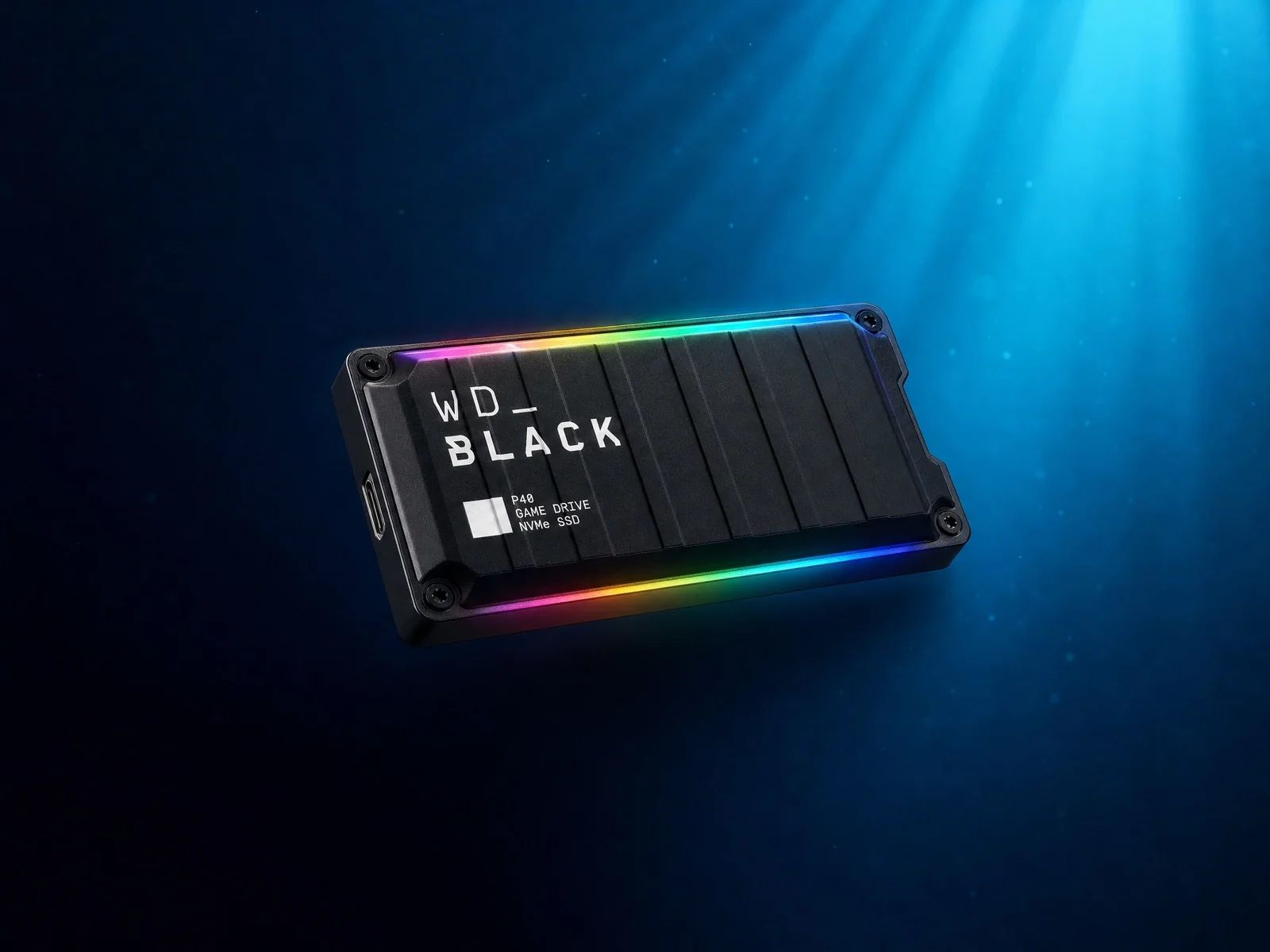 WD_BLACK P40 Game Drive SSD: Ruwe snelheid voor mobiele videomakers.