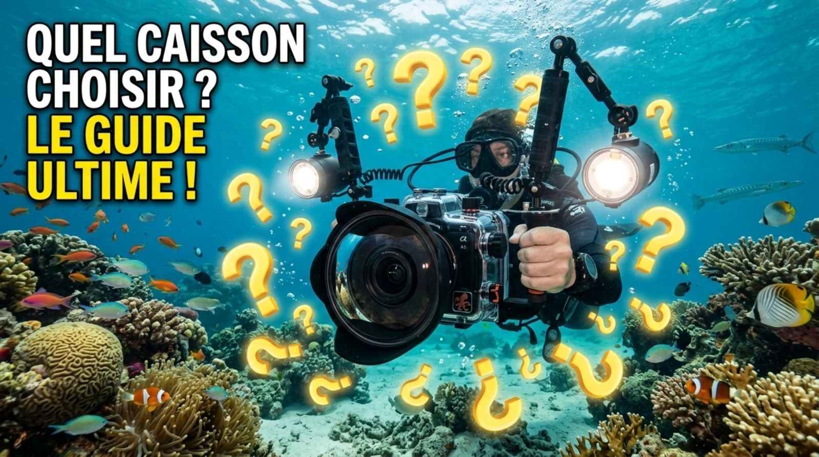 Caisson étanche photo sous-marine : comment choisir (sans se tromper)