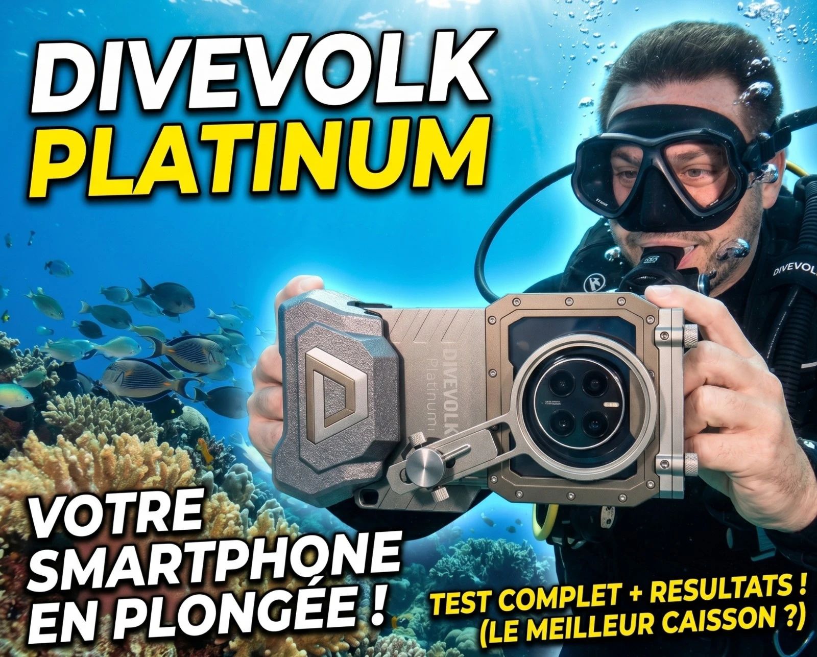 Divevolk SeaTouch 4, Max Plus ou Platinum : lequel choisir selon votre smartphone et votre pratique