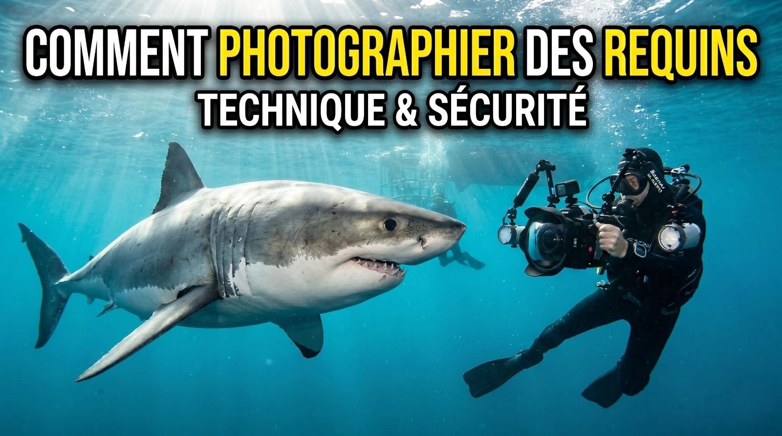 Photographing sharks: approach, technique, and safety