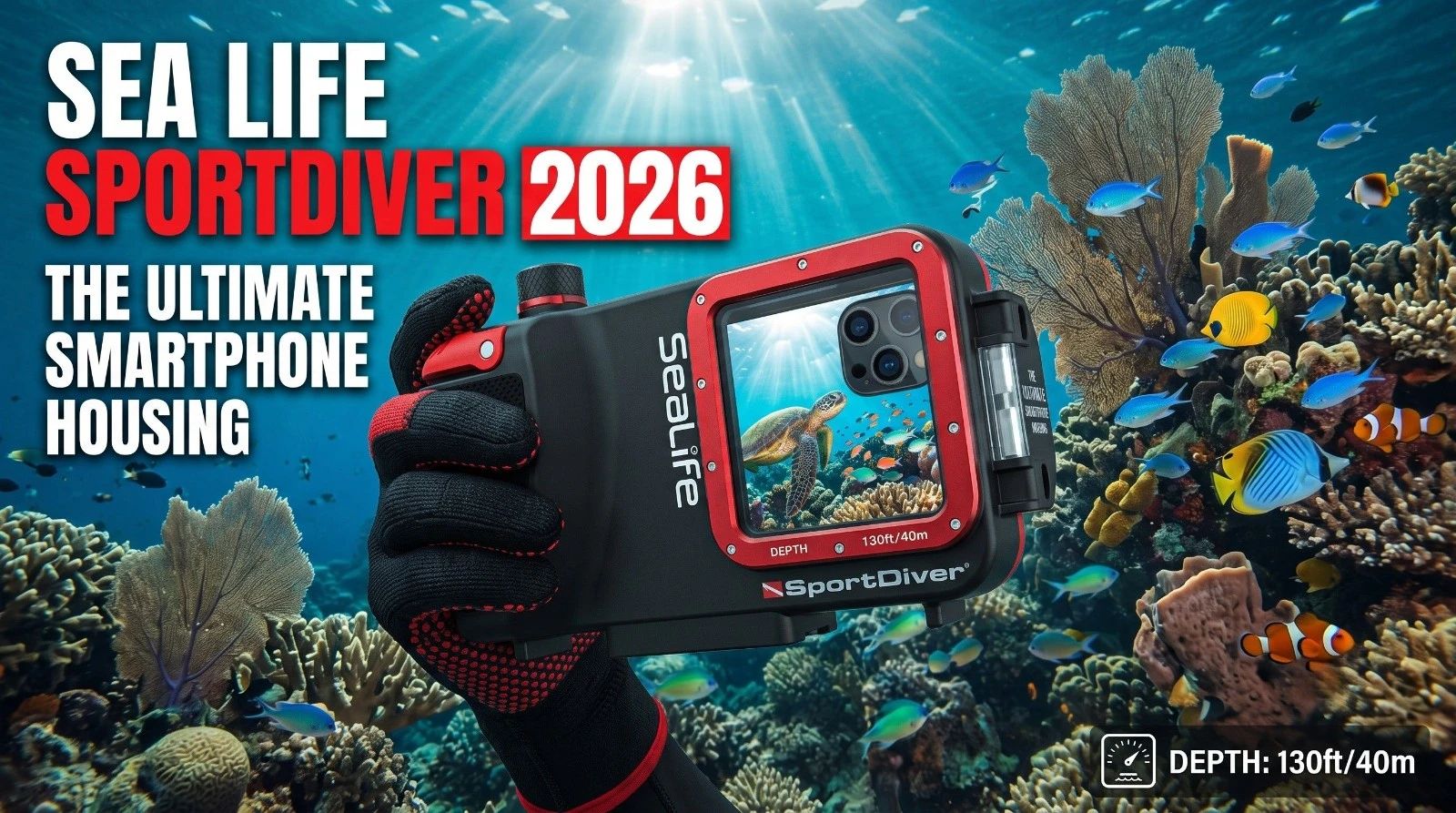 SeaLife SportDiver 2026 : le boîtier révisé, ce qui change vraiment