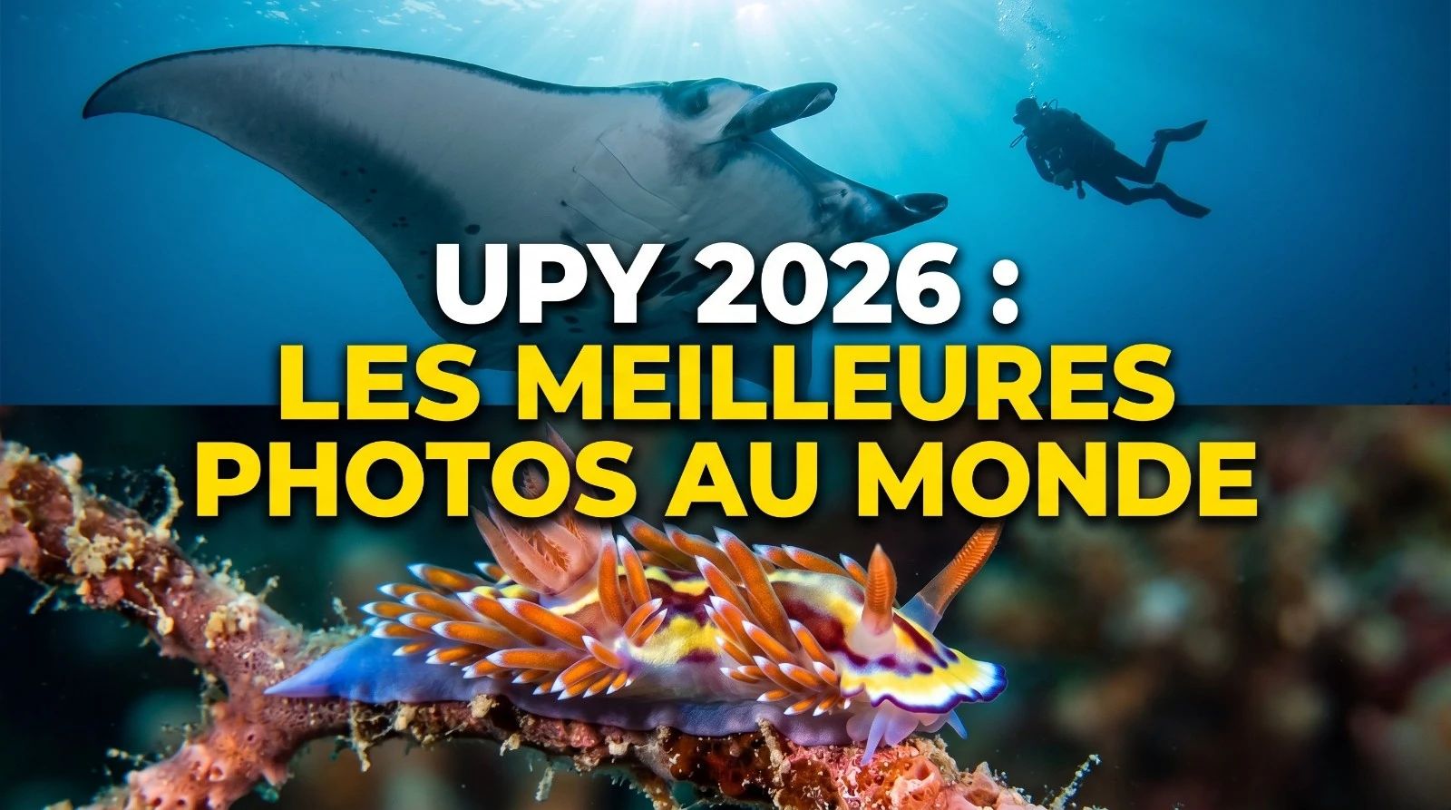 UPY 2026 : palmarès complet et leçons photo sous-marine