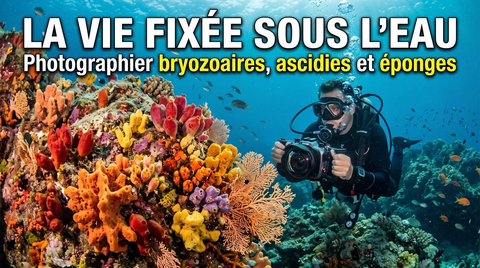 Sessile Life Underwater: Photographing Bryozoans, Tunicates and Sponges