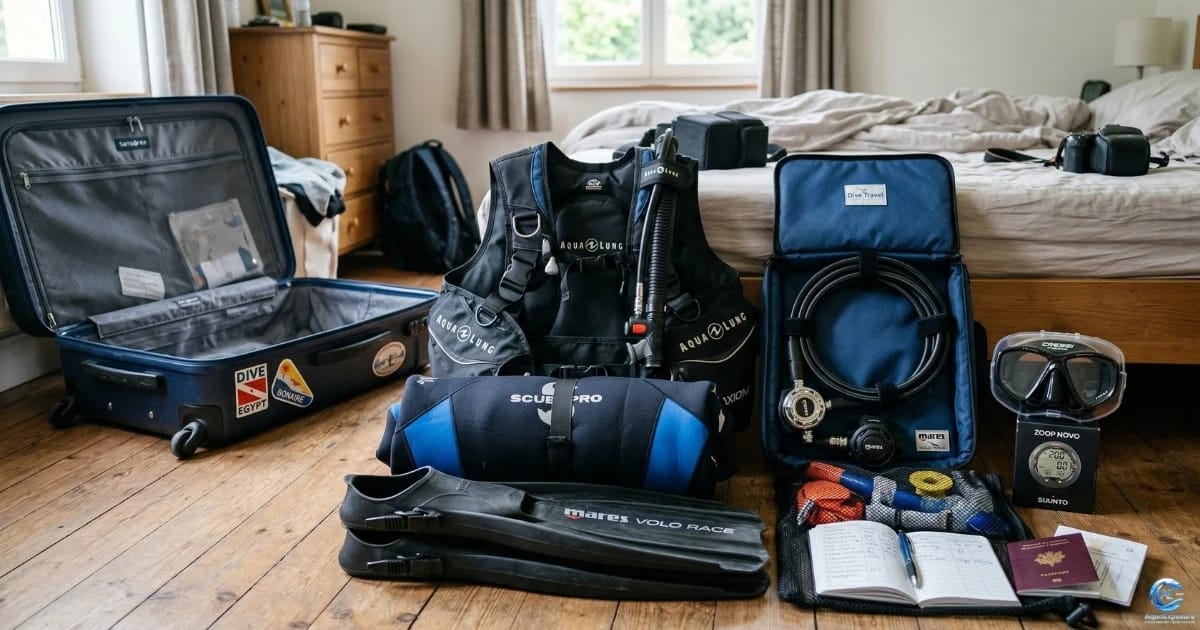 Voyage Plongée : Comment Préparer sa Valise Sans Devenir Fou (Le Guide du Plongeur Photographe)