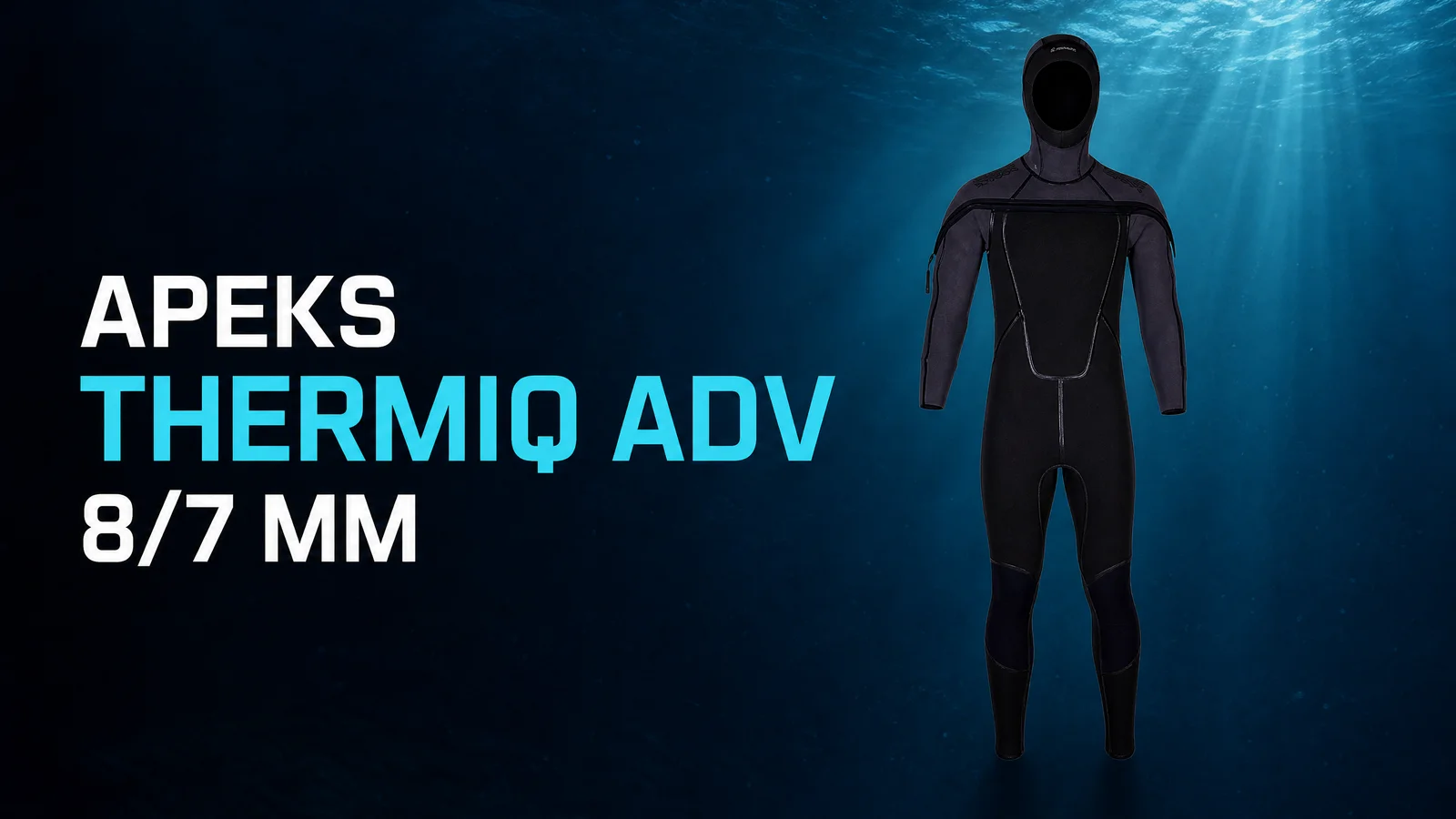 Apeks ThermiQ ADV Homme 8/7 mm