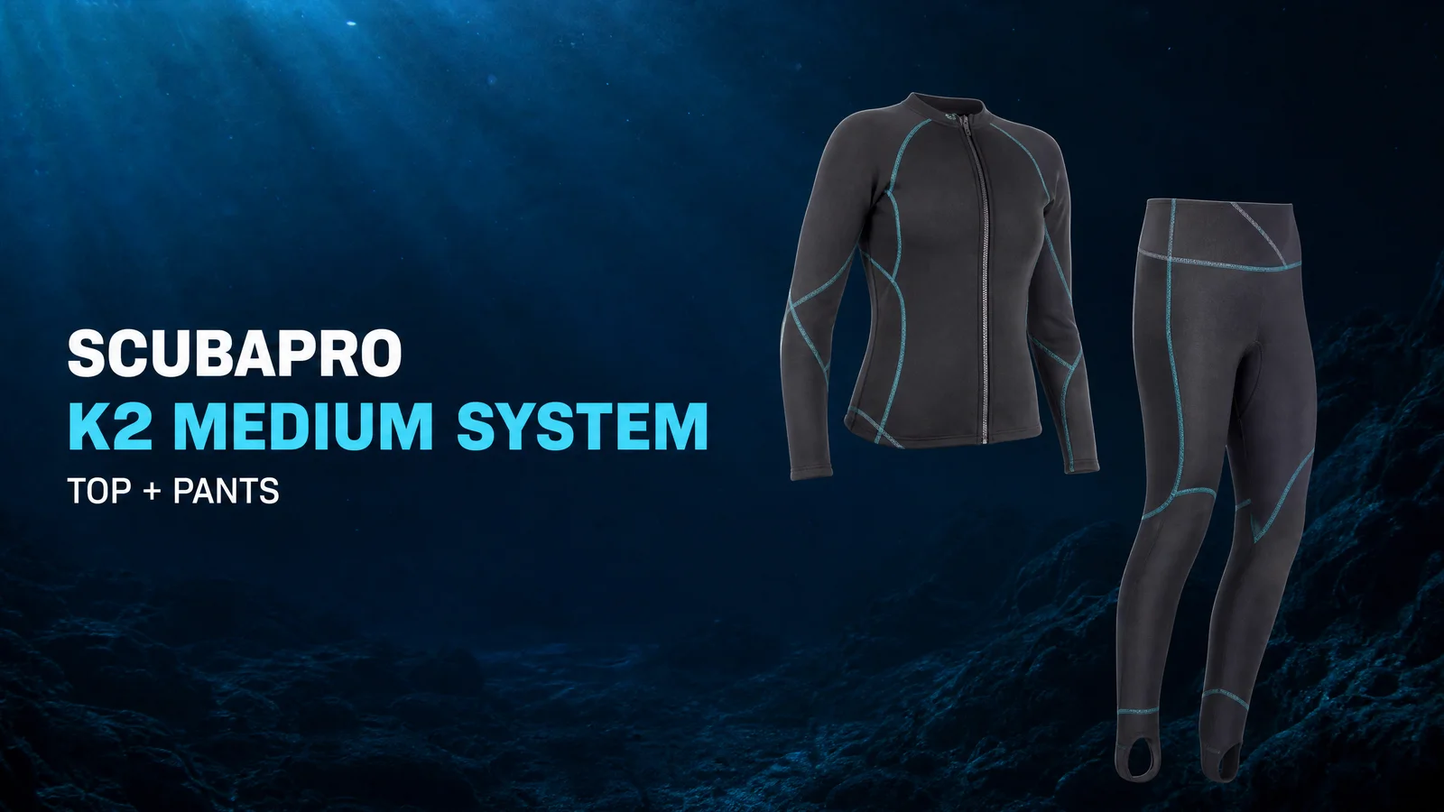 Scubapro K2 Medium Top + Pants System