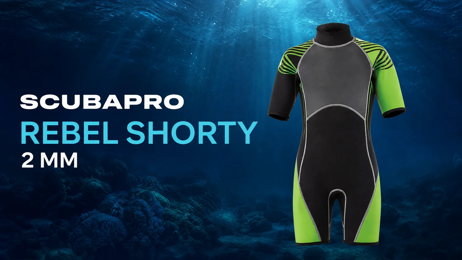 Scubapro Rebel Shorty 2 mm Small Diver
