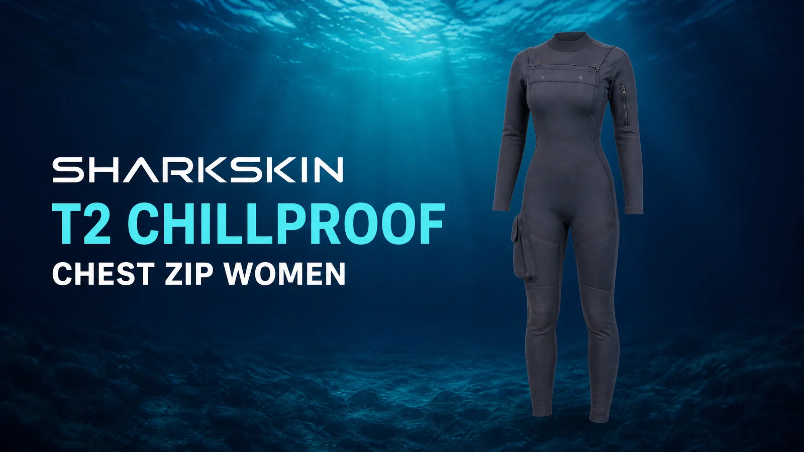 Sharkskin T2 Chillproof Suit Chest Zip Women