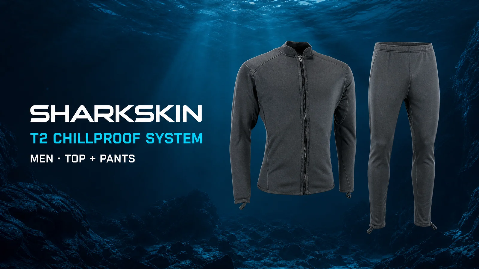 Sharkskin T2 Chillproof Full Zip Top + Long Pants Men