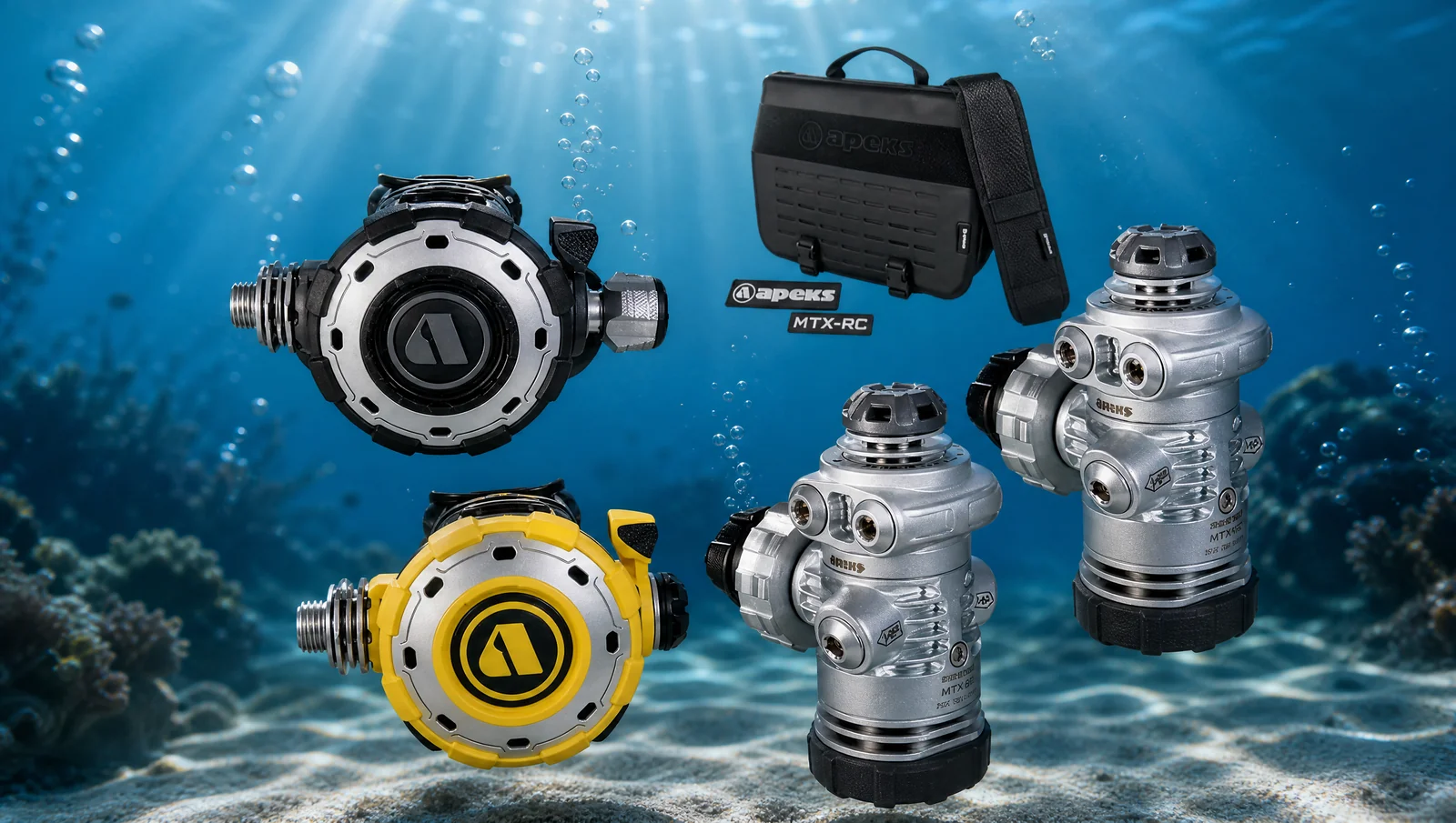 Apeks Pack détendeur MTX-RC DIN + Octopus