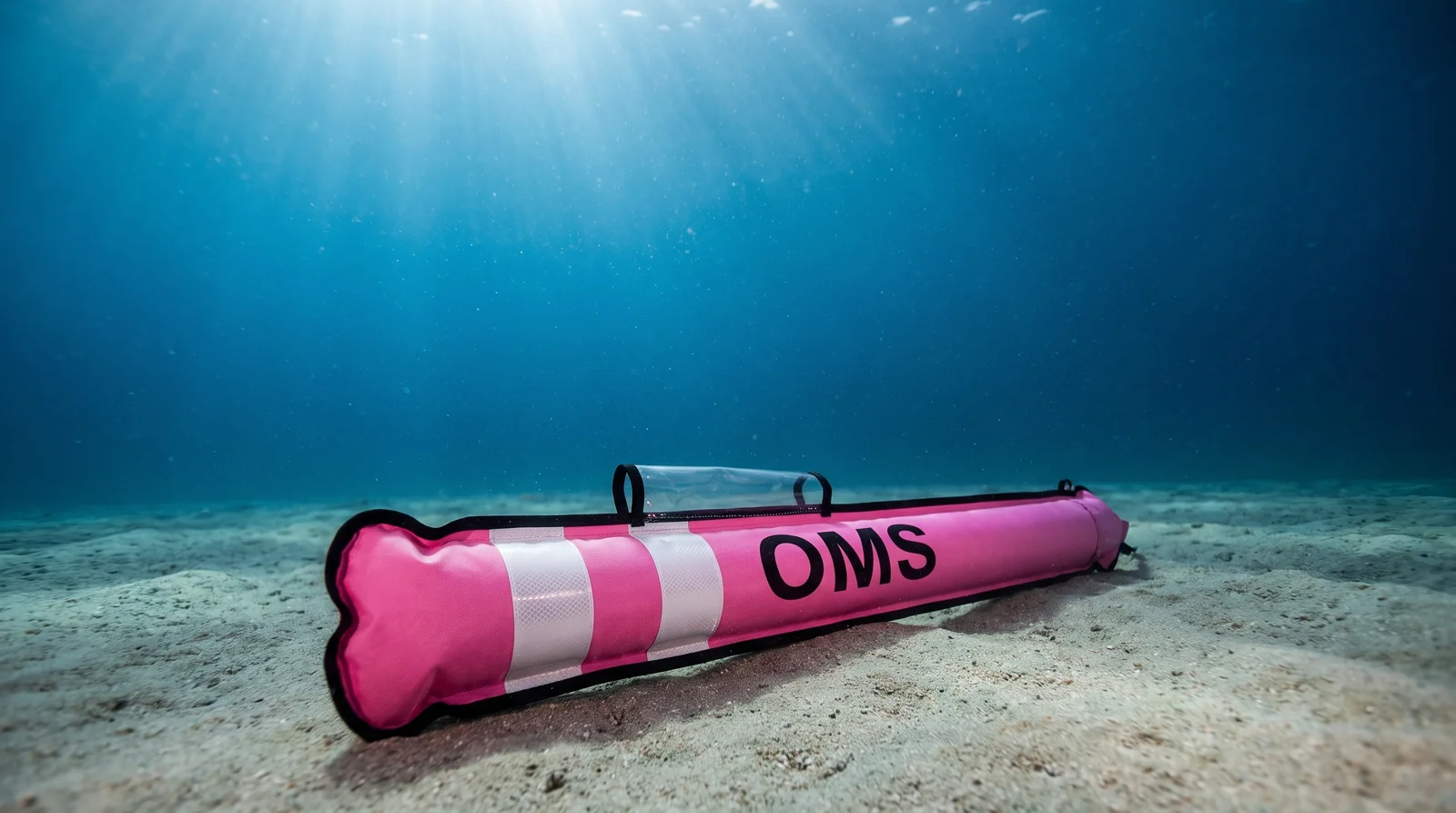 OMS Parachute de palier bec de canard 1.80 m rose à purge SLIM