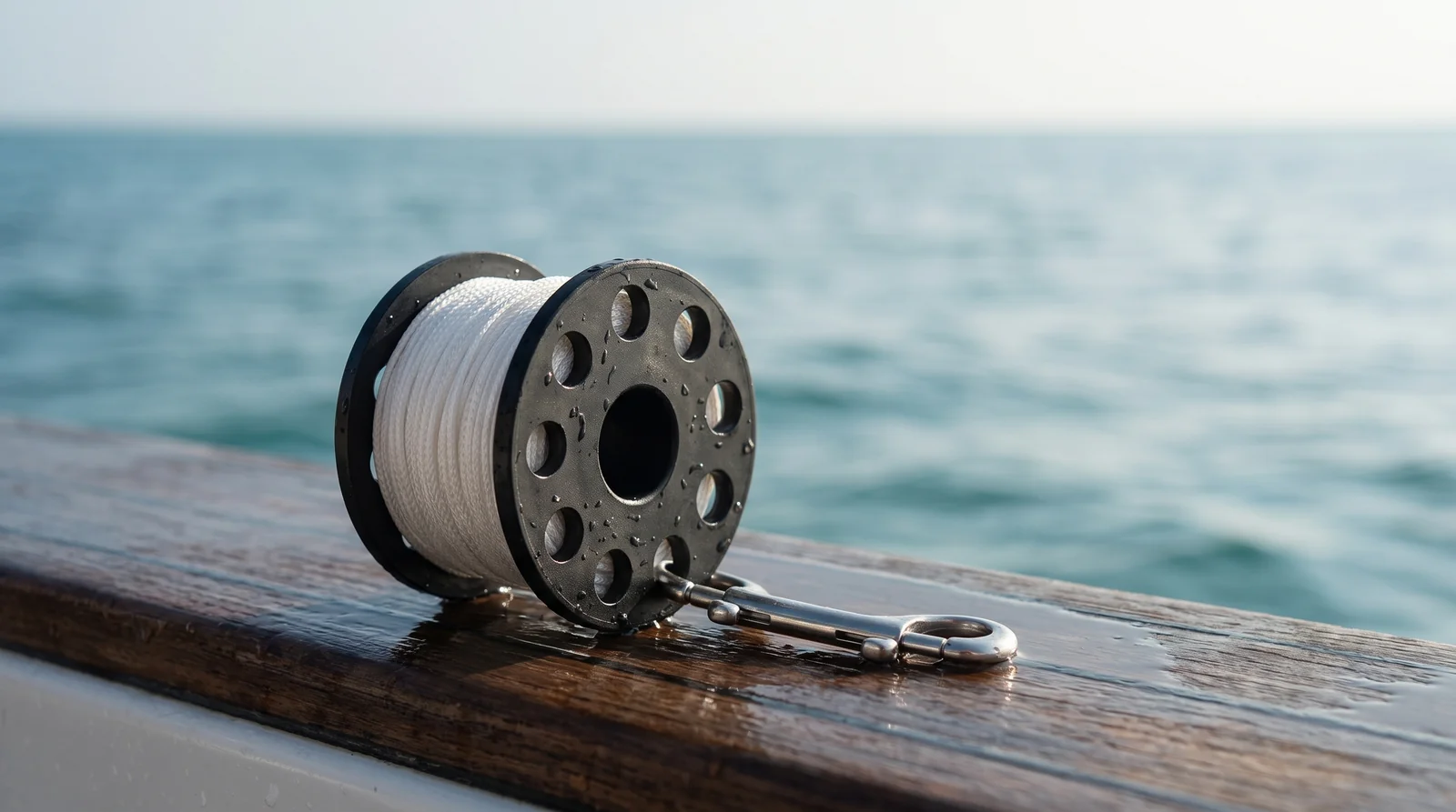 Spool 24 m with line & double-ender