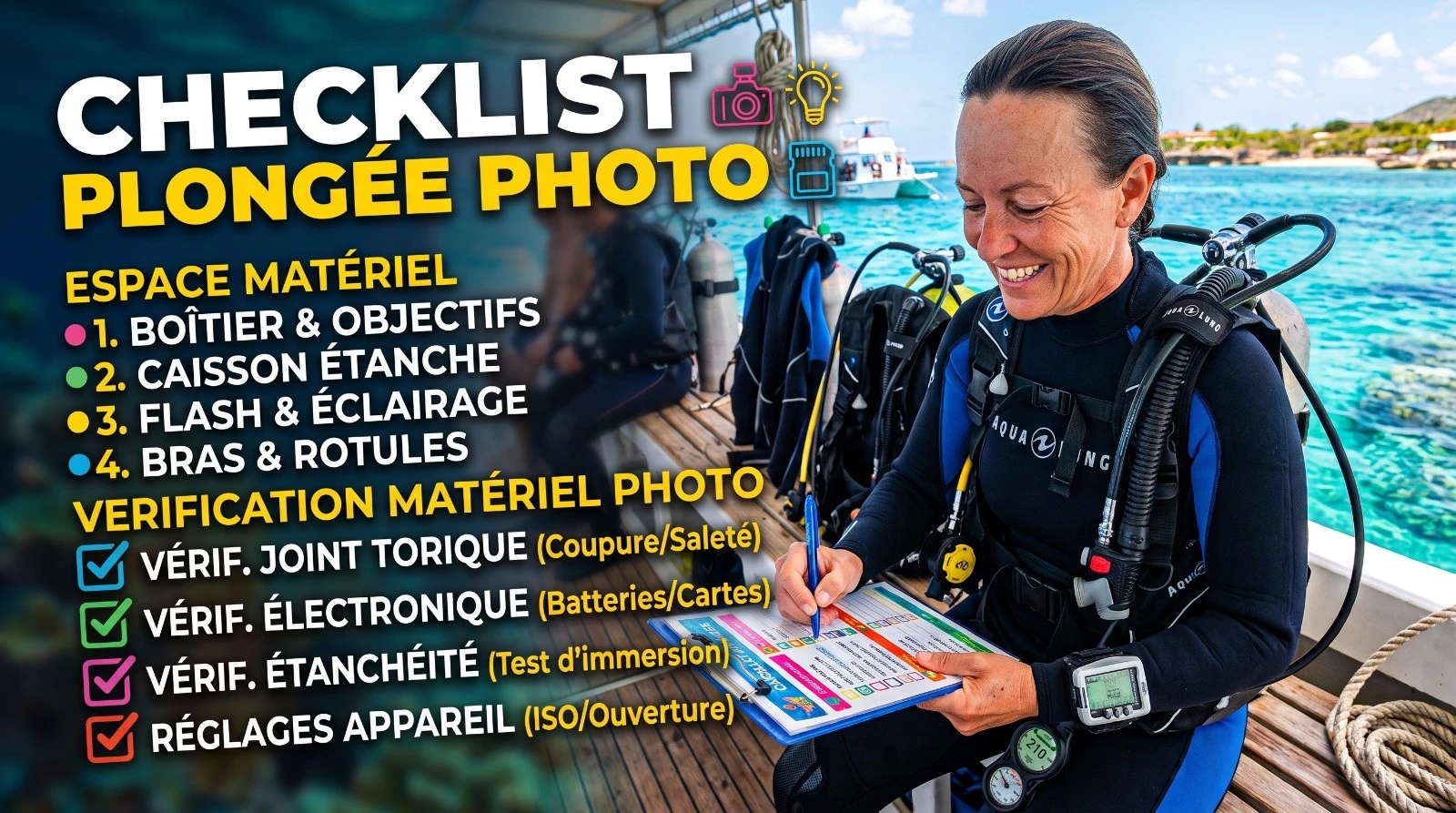 Pre-duik checklist voor onderwaterfotografen: 10 minuten die alles veranderen